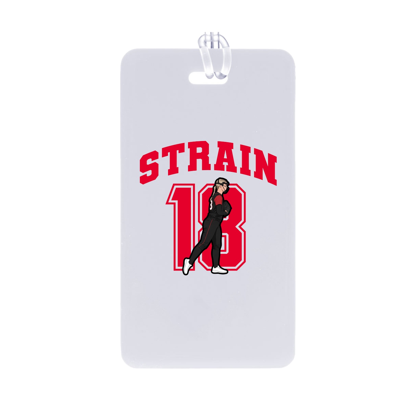 Bag Tag — Number in Classic