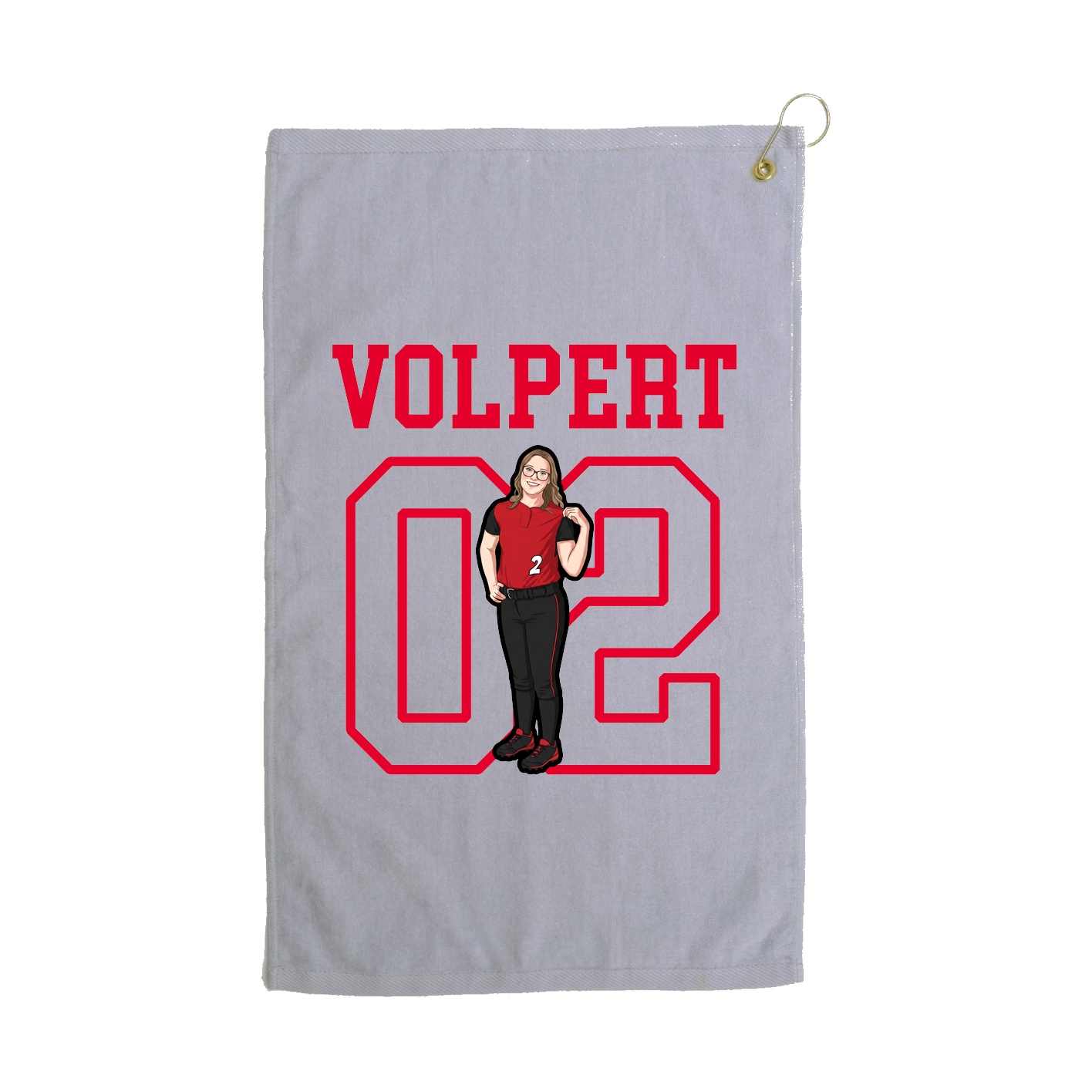 Golf Towel — Shirsey in Grey