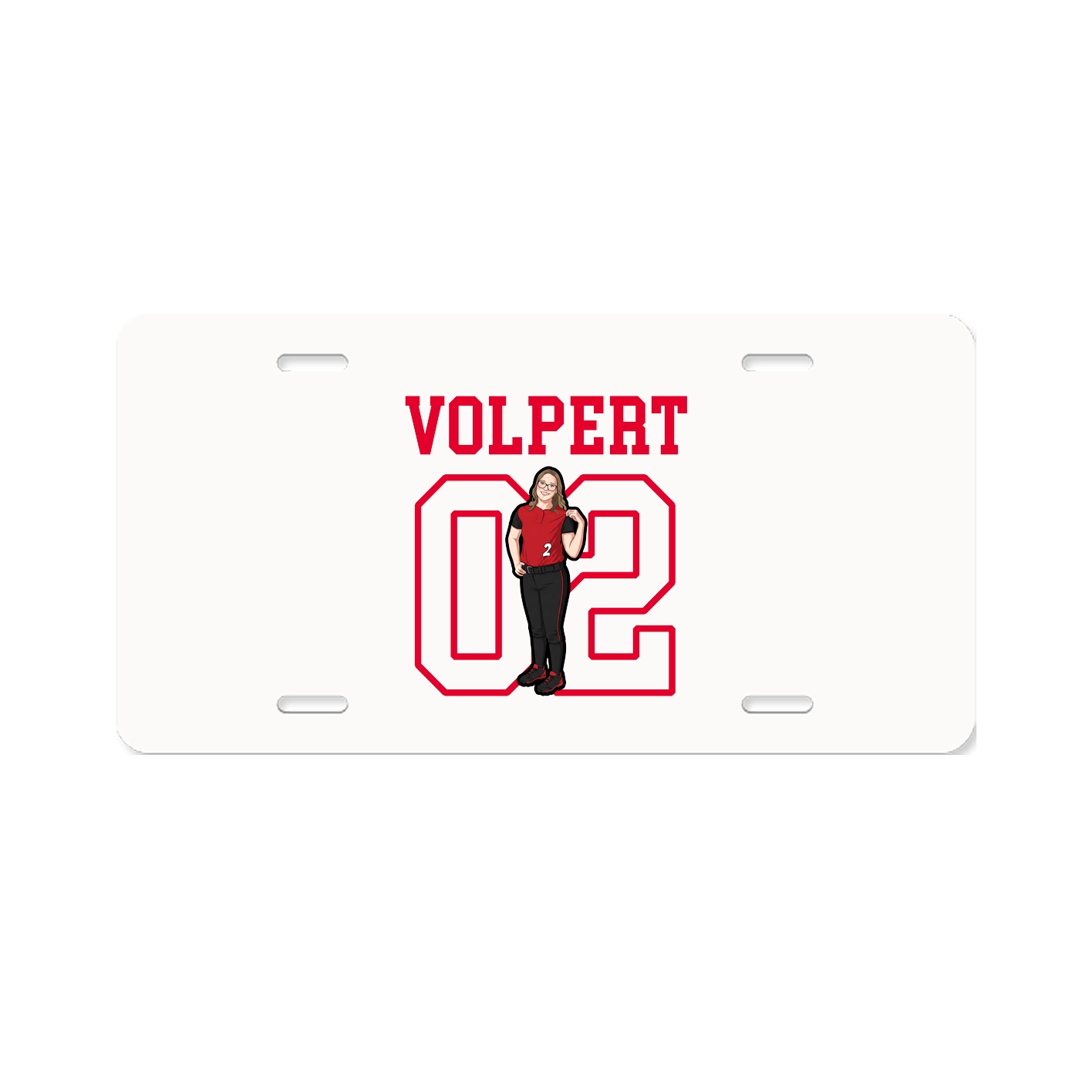 License Plate — Shirsey in Classic