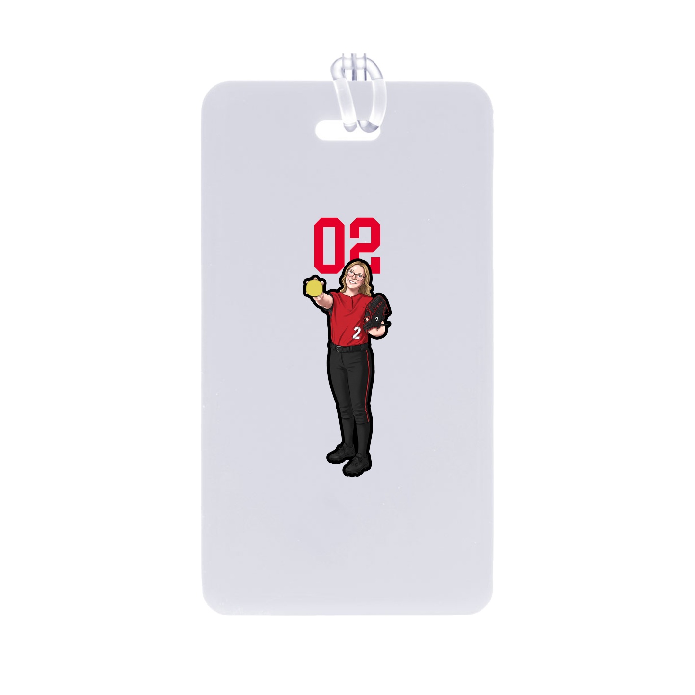 Bag Tag — Number Top in Classic