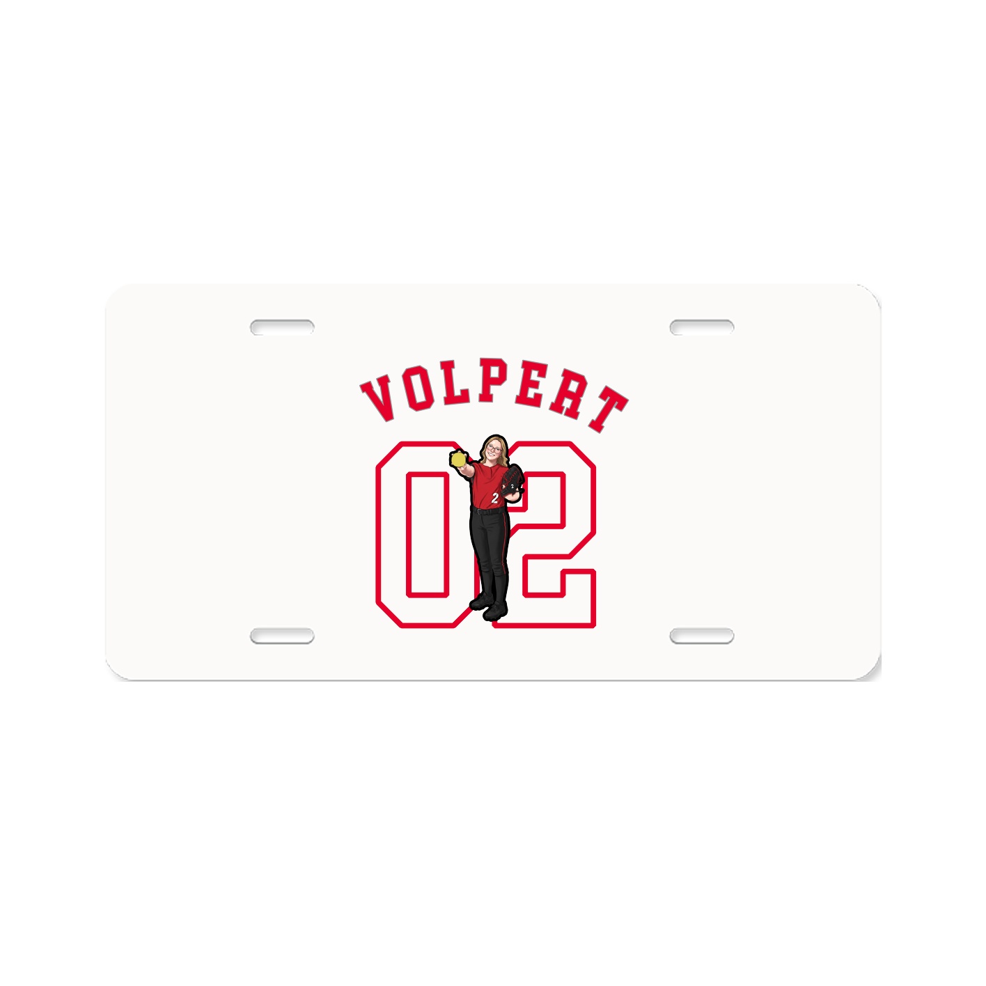 License Plate — Shirsey Arch in Classic