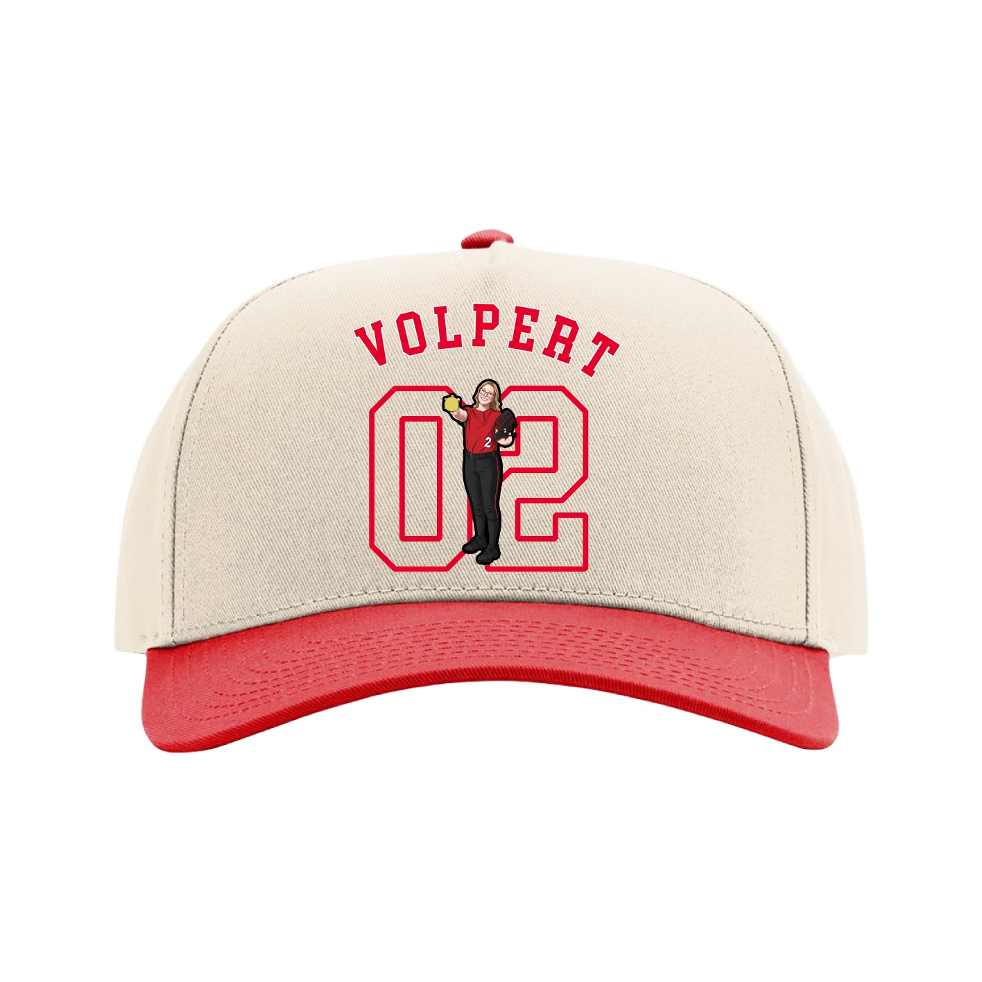 Full Fabric Five-Panel Champ Cap