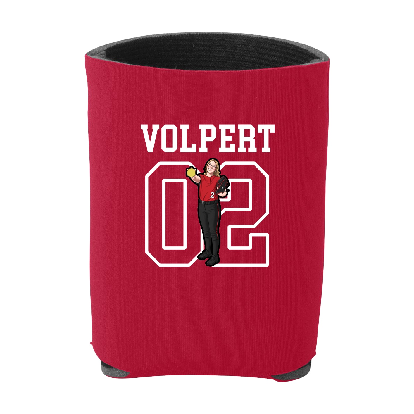 Can Holder — Shirsey in Red