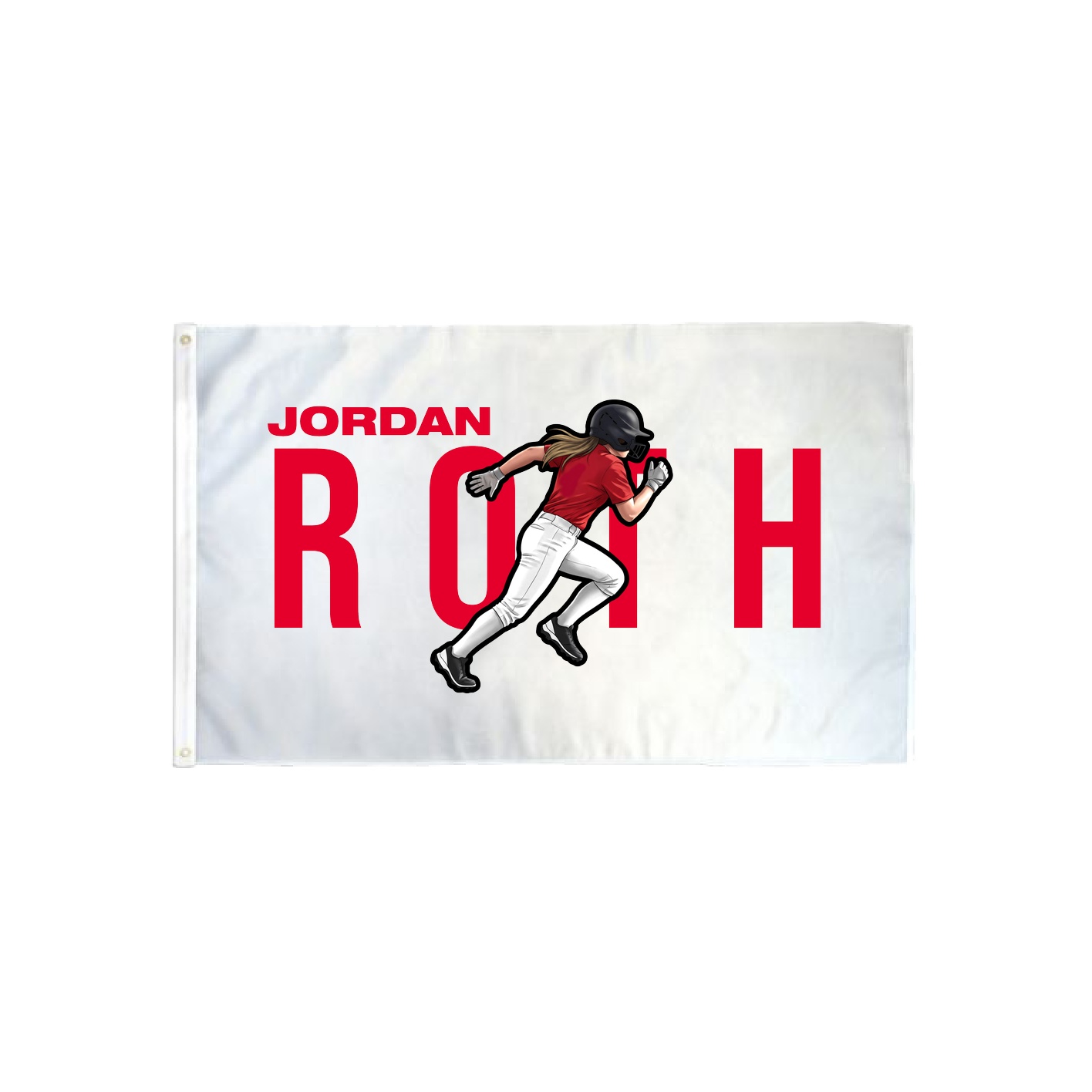 3x5 Flag — Player Name in Classic