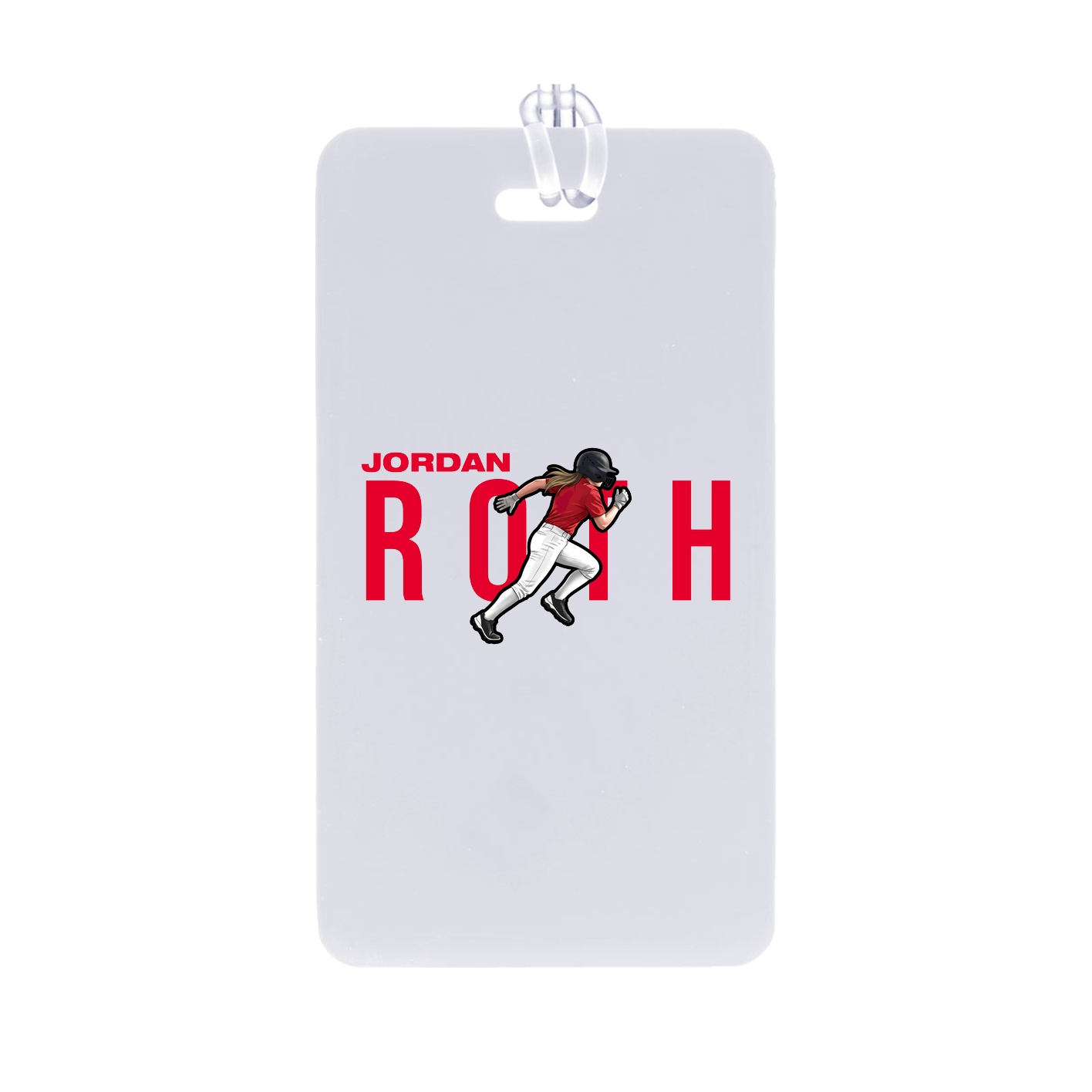 Bag Tag — Player Name in Classic