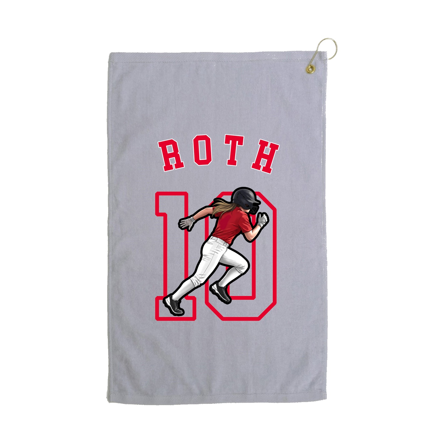 Golf Towel — Shirsey Arch in Grey