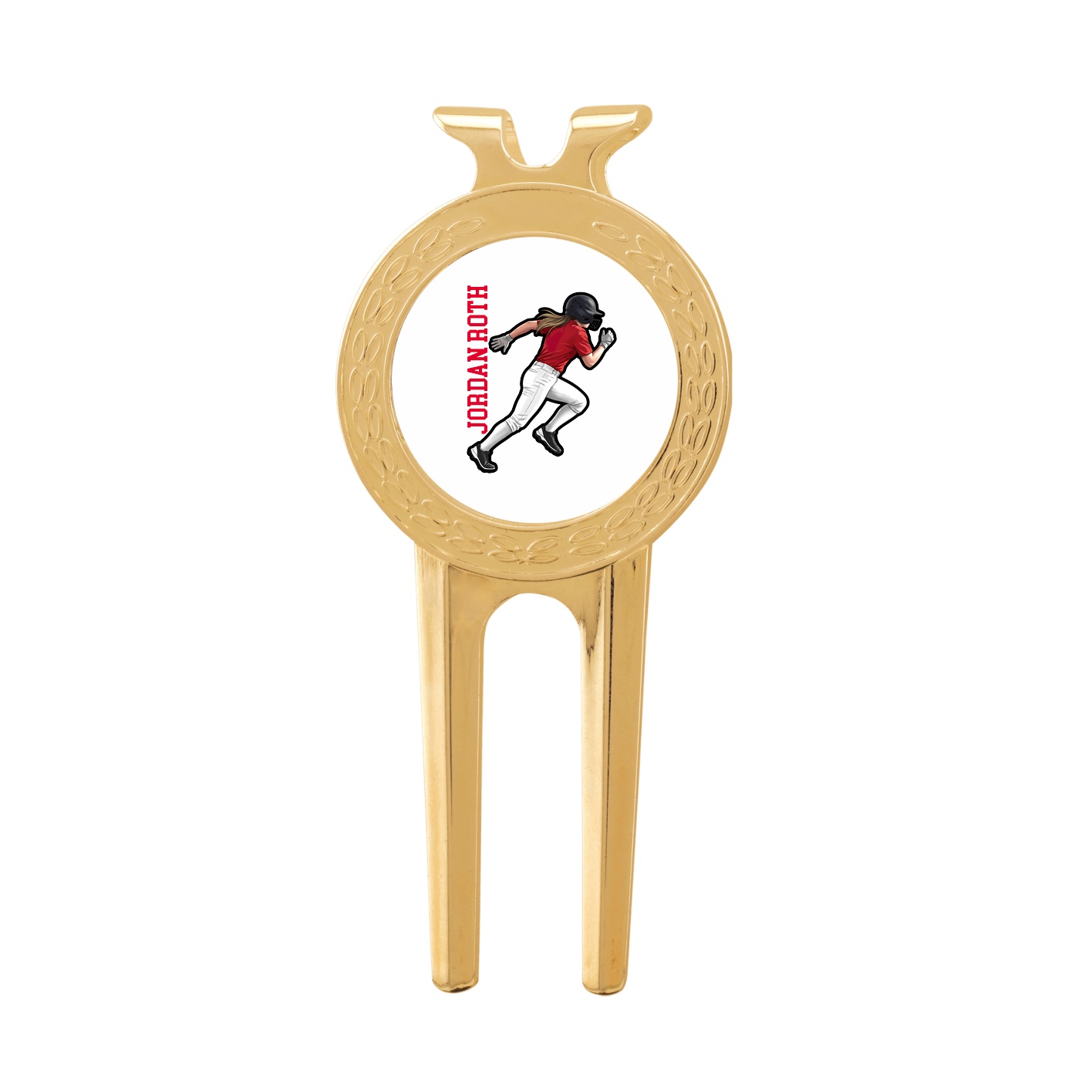 Divot Tool with Ball Marker — Name Vertical in Classic