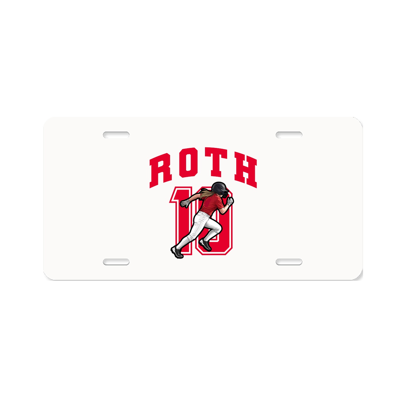 License Plate — Number in Classic