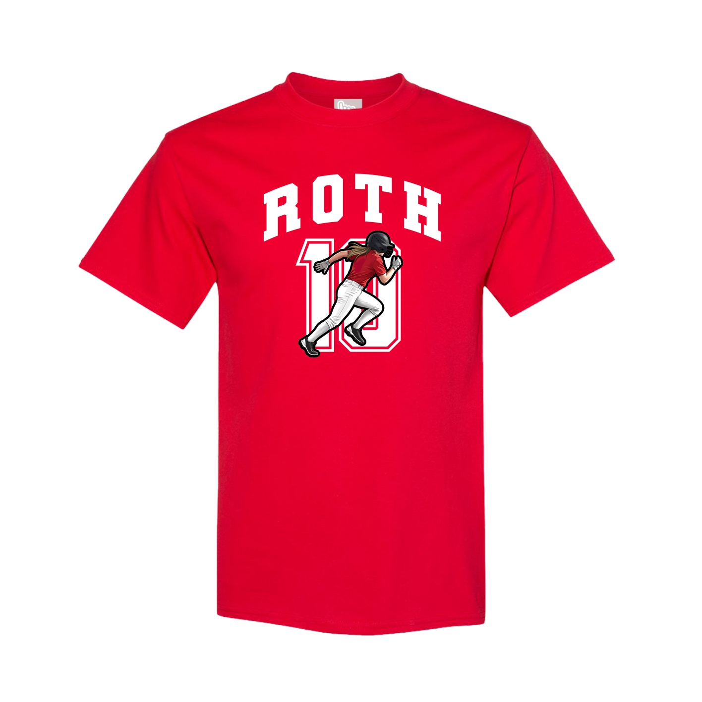 Tee — Number in Red