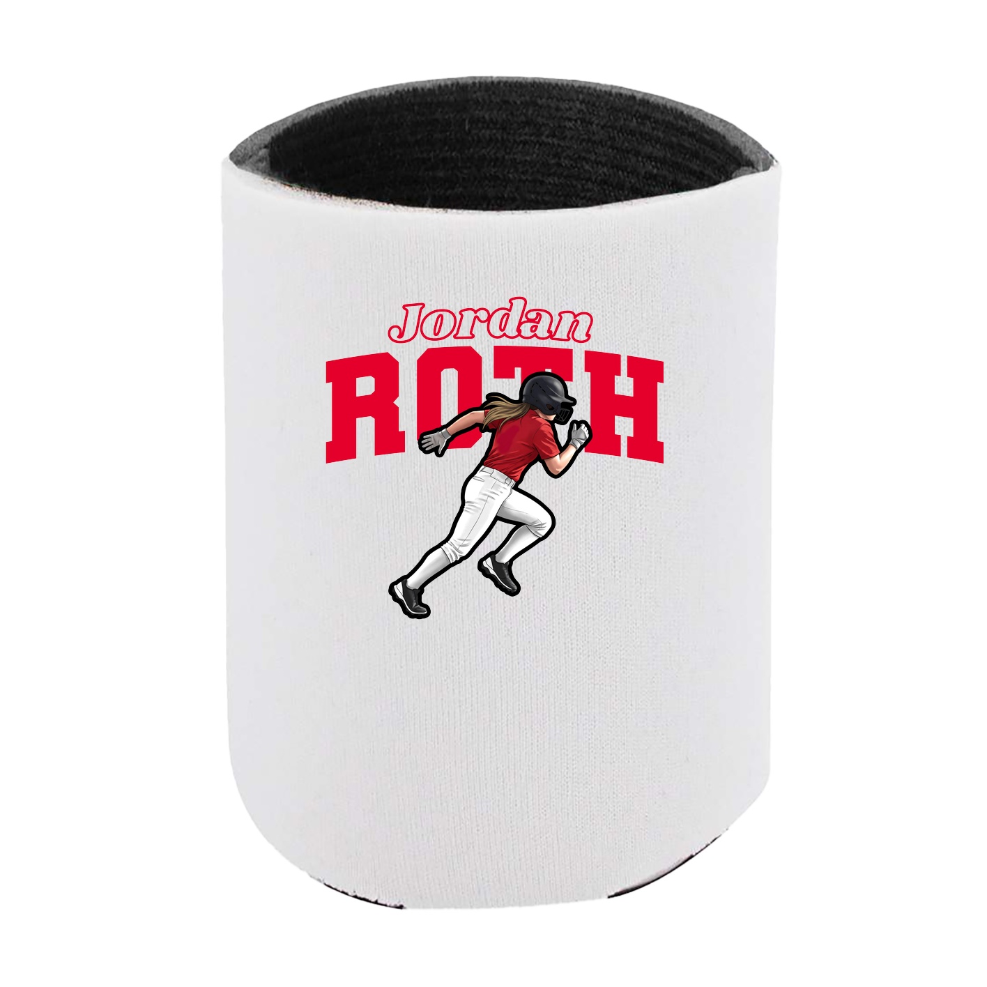 Can Holder — Name Arch in White