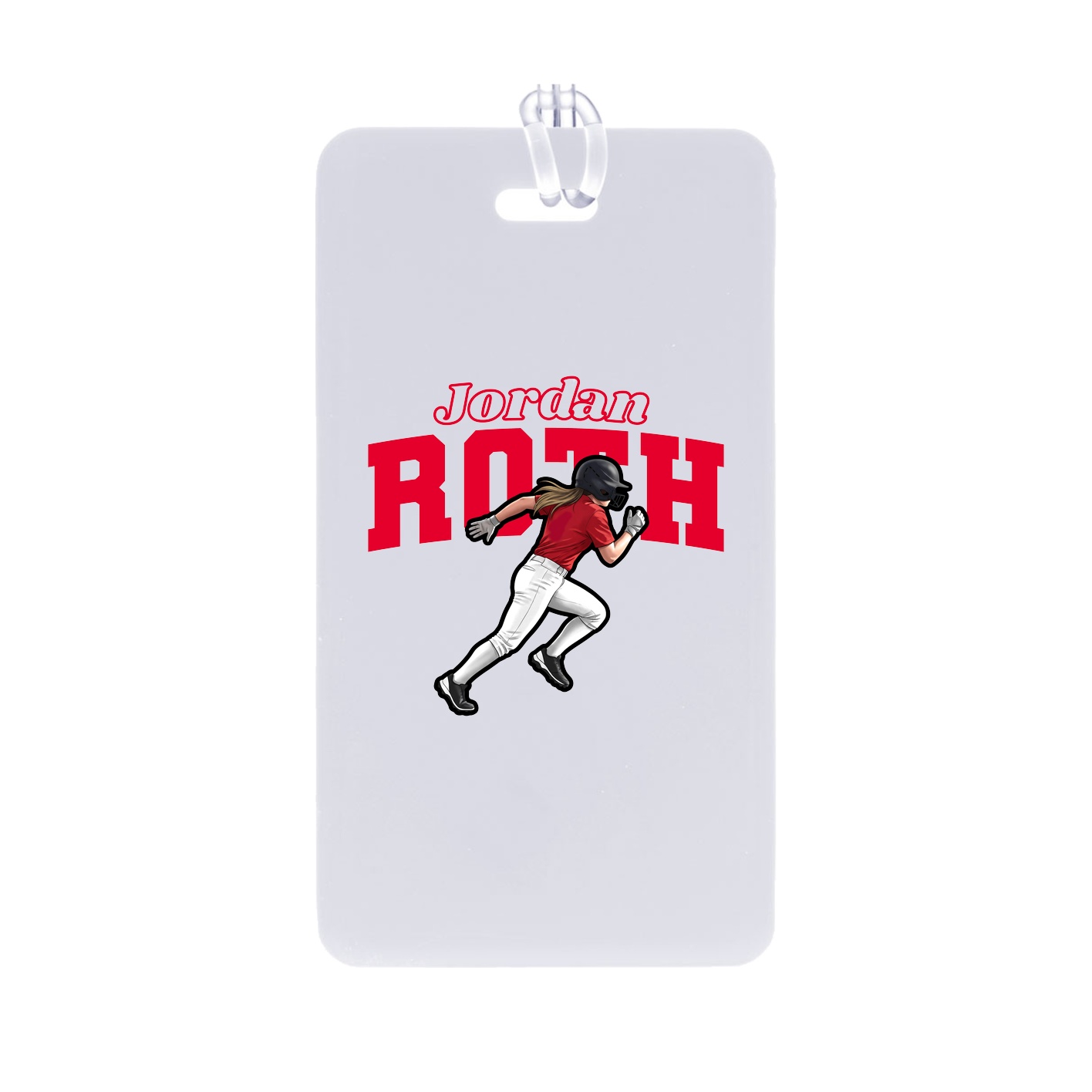 Bag Tag — Name Arch in Classic