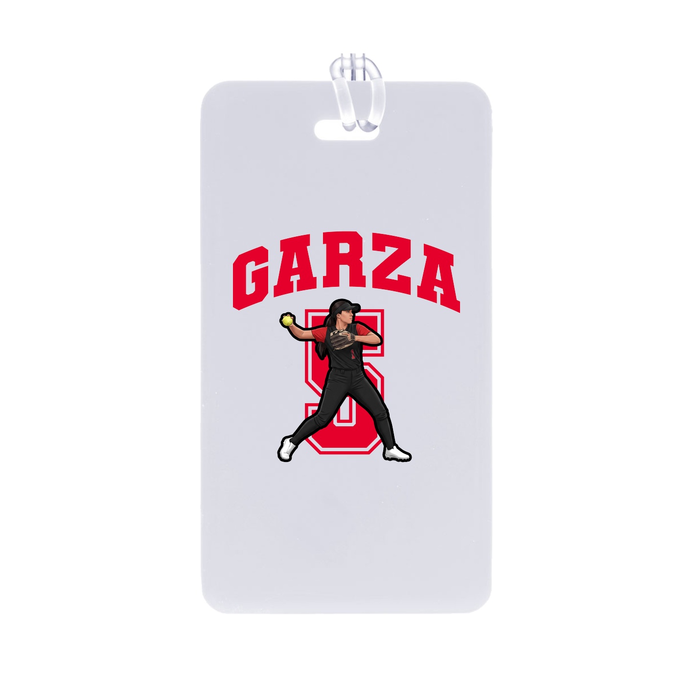 Bag Tag — Number in Classic