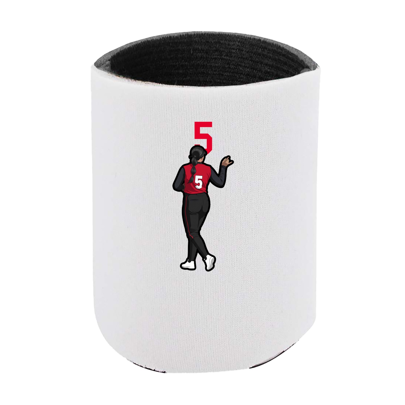 Can Holder — Number Top in White
