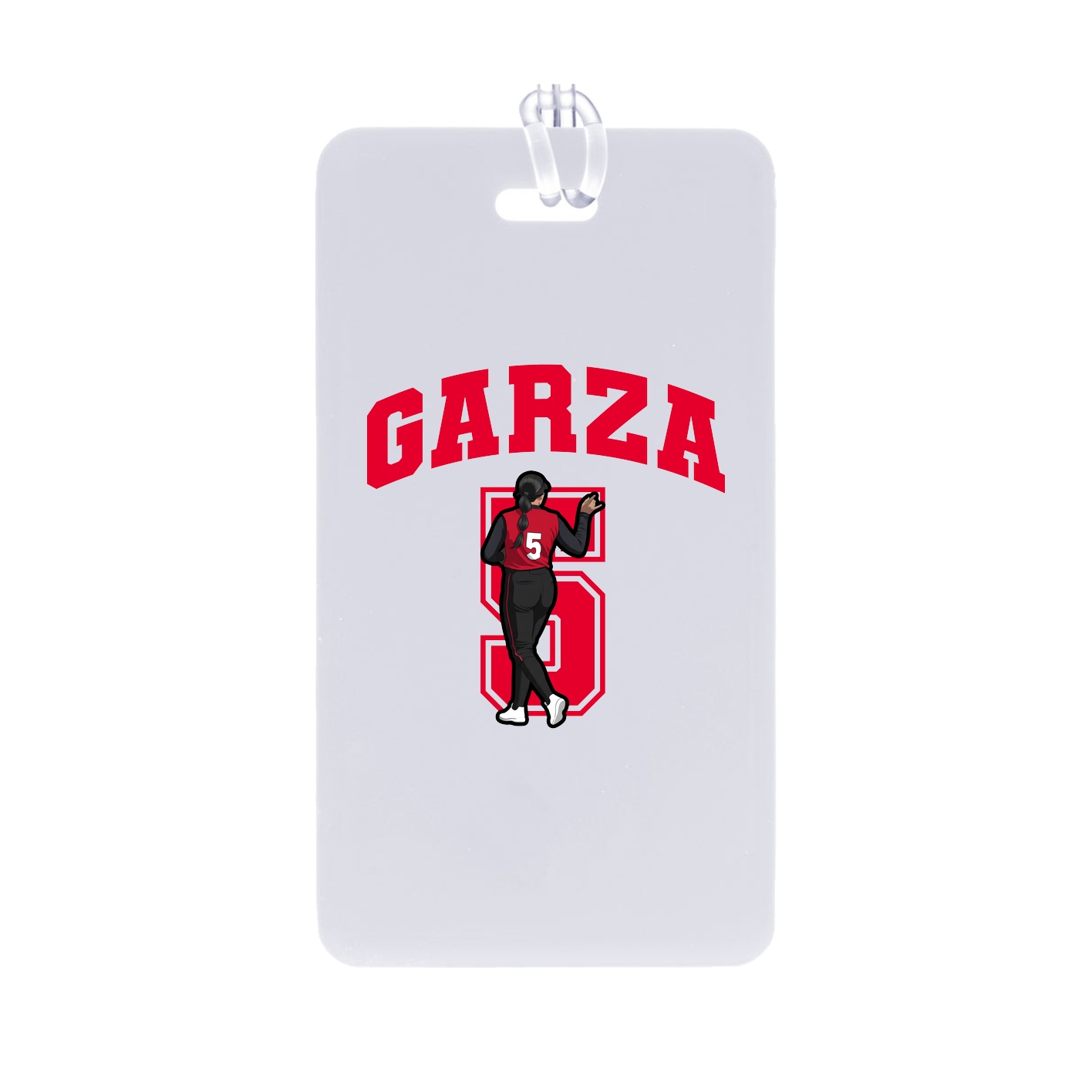 Bag Tag — Number in Classic