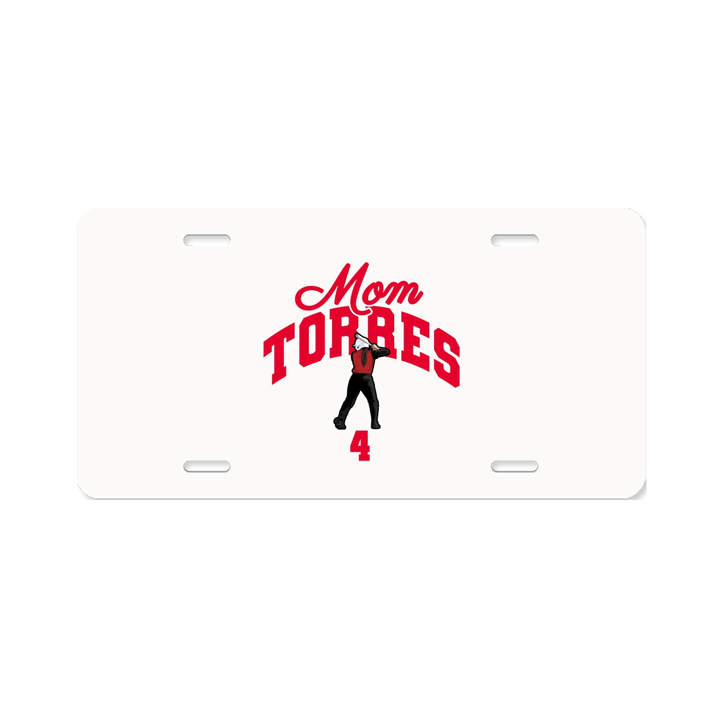 License Plate — Mothers Day Arch in Classic
