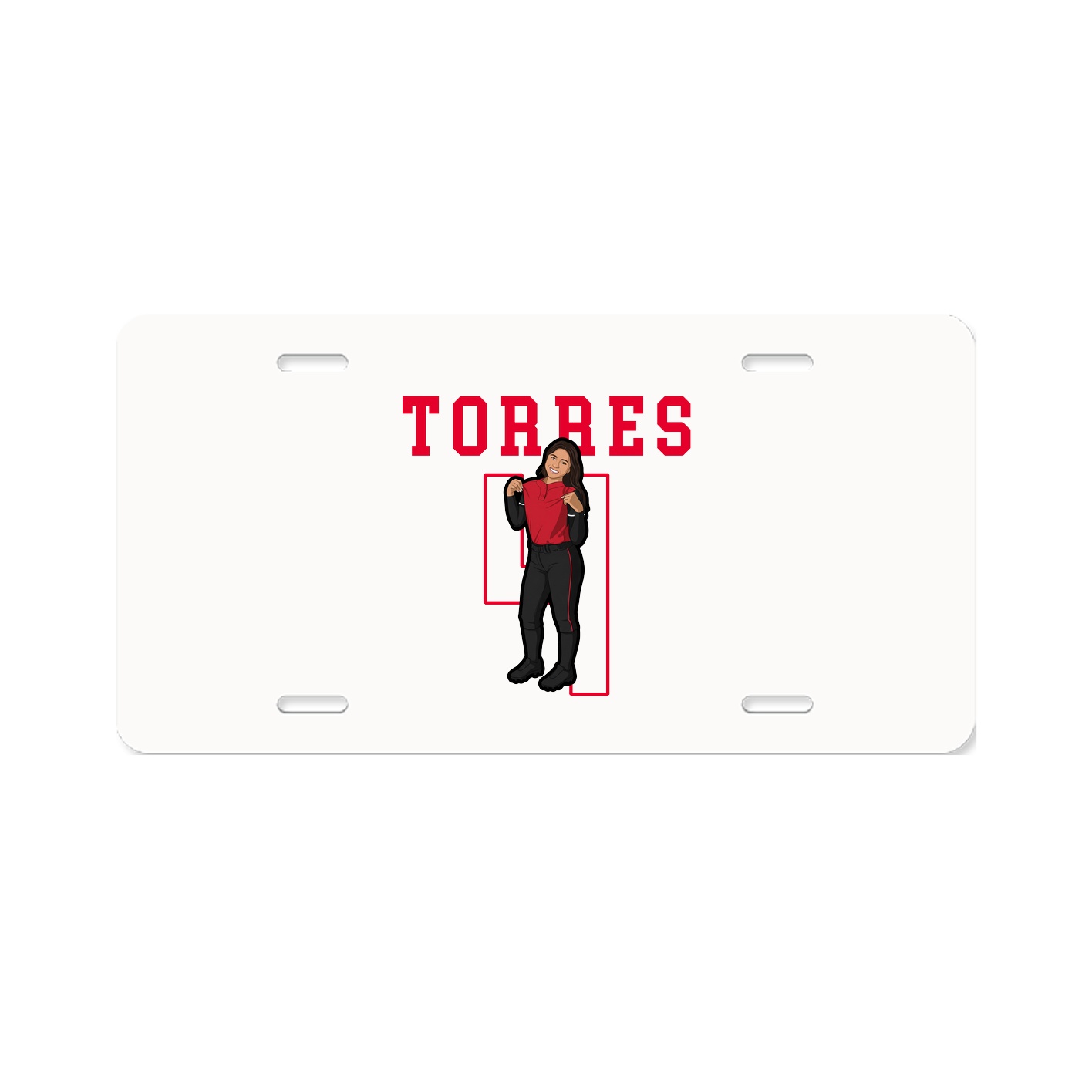 License Plate — Shirsey in Classic