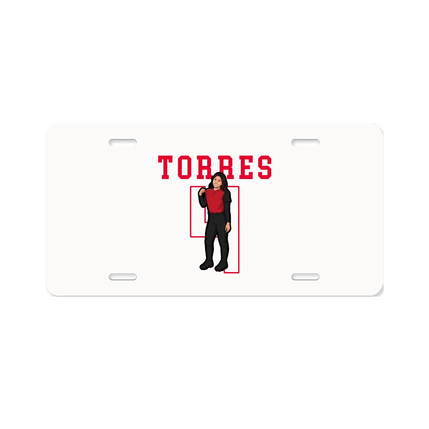 License Plate — Shirsey in Classic