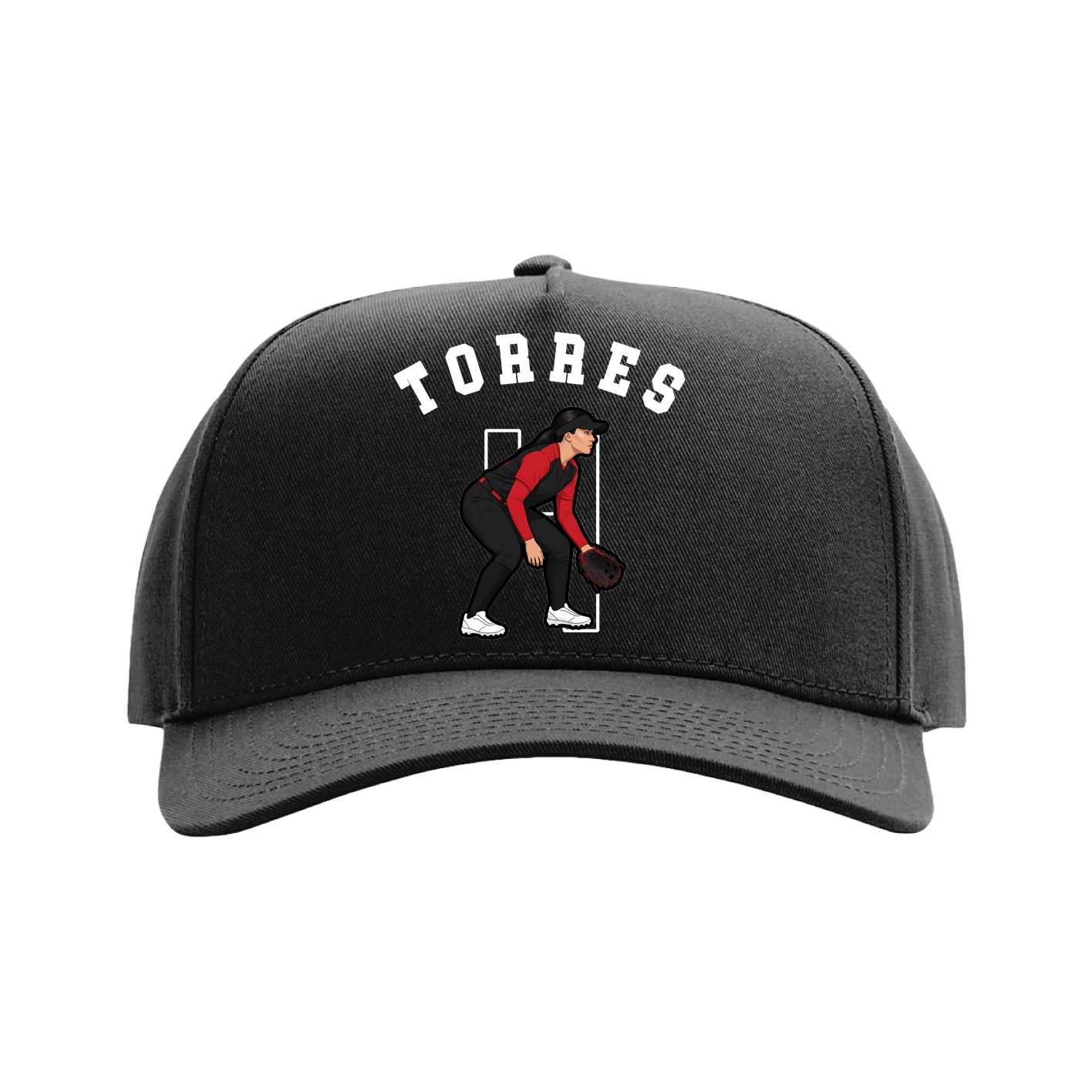 Full Fabric Five-Panel Champ Cap