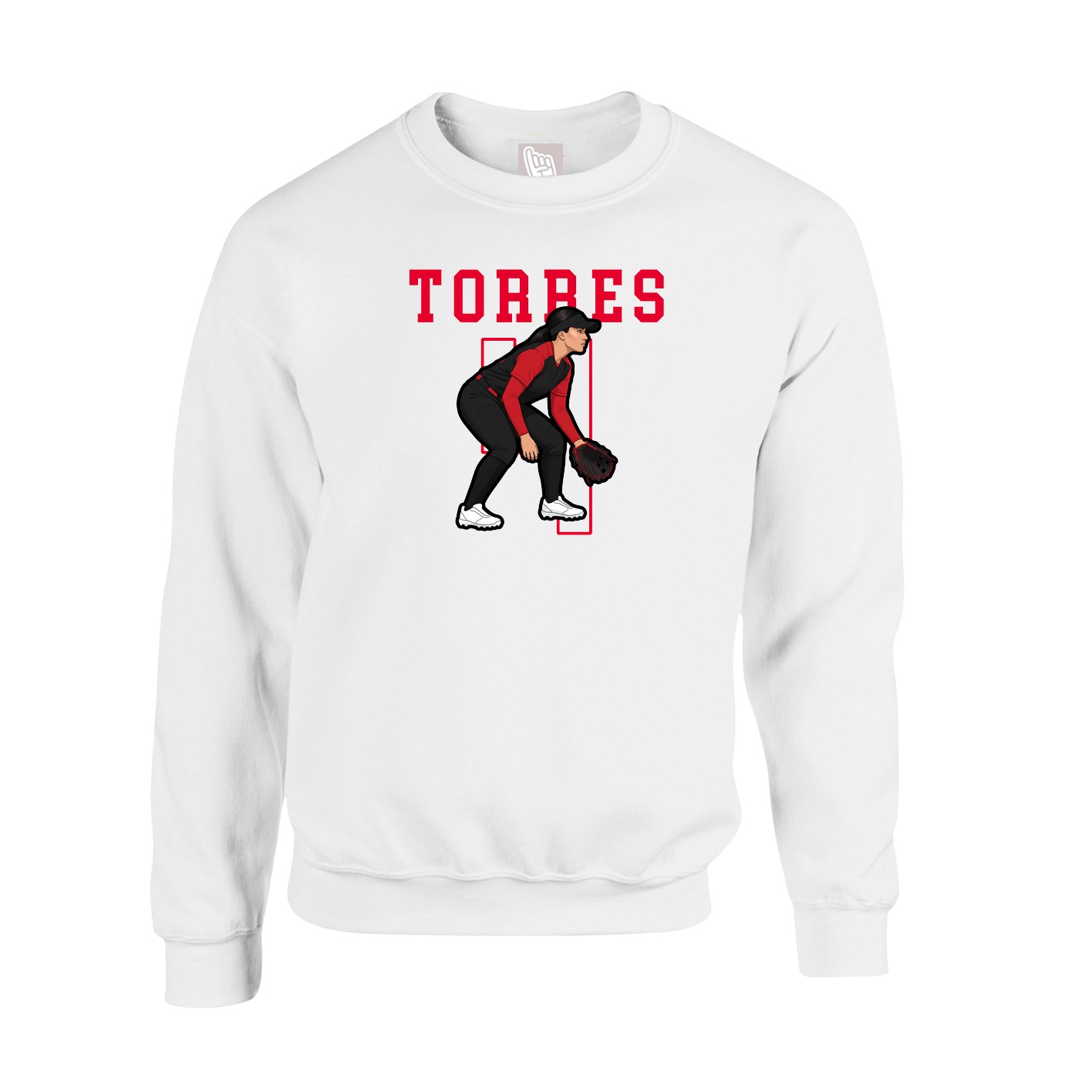 Fleece Crew — Shirsey in White