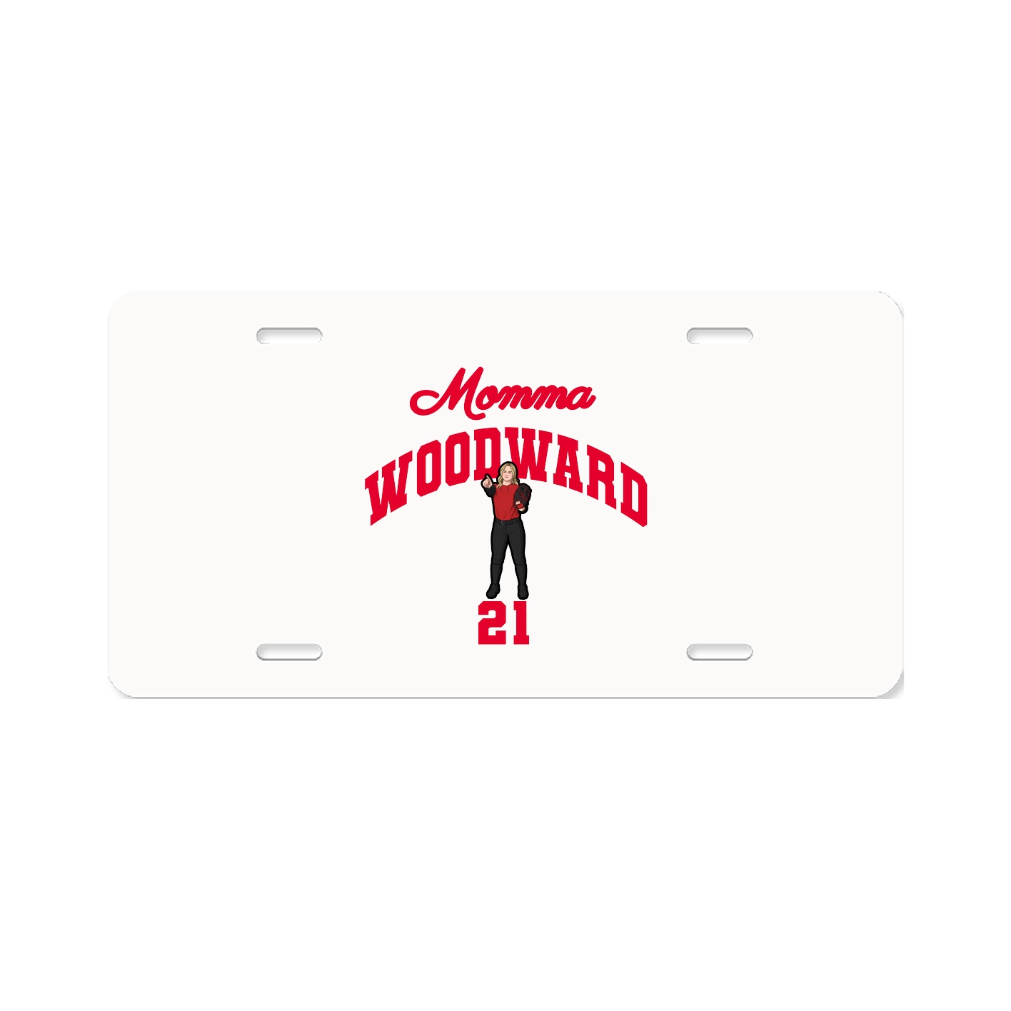 License Plate — Mothers Day Arch in Classic