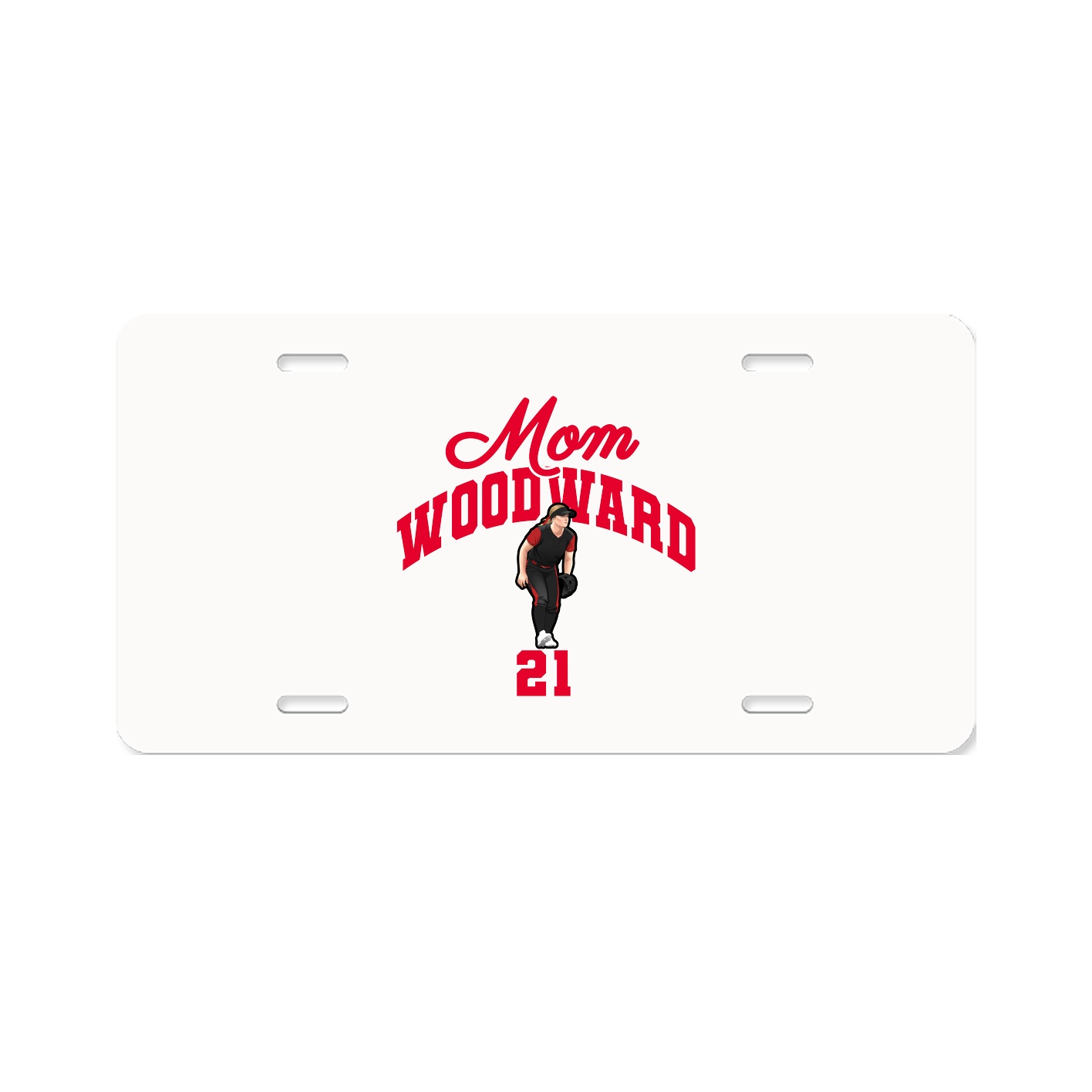 License Plate — Mothers Day Arch in Classic