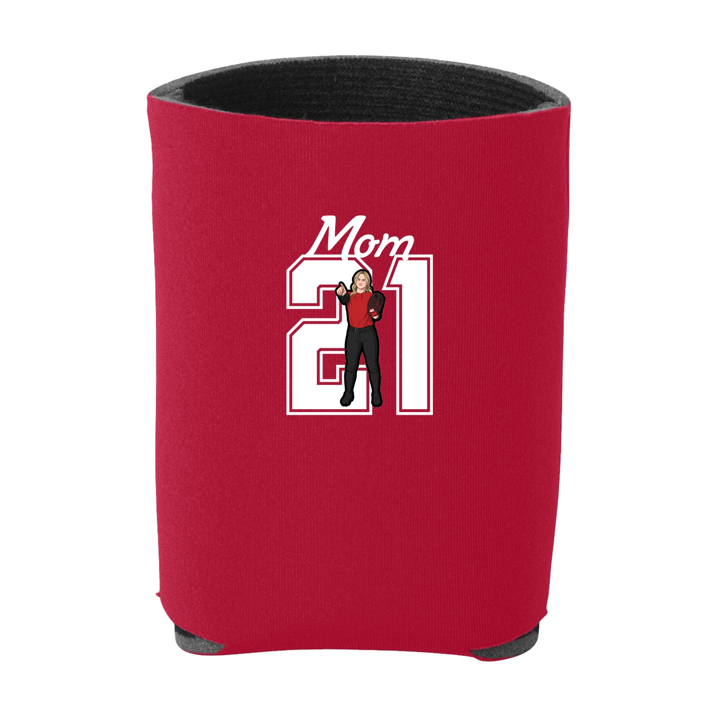 Can Holder — Mothers Day Shirsey in Red