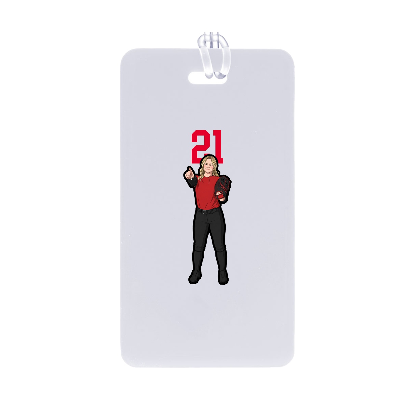 Bag Tag — Number Top in Classic