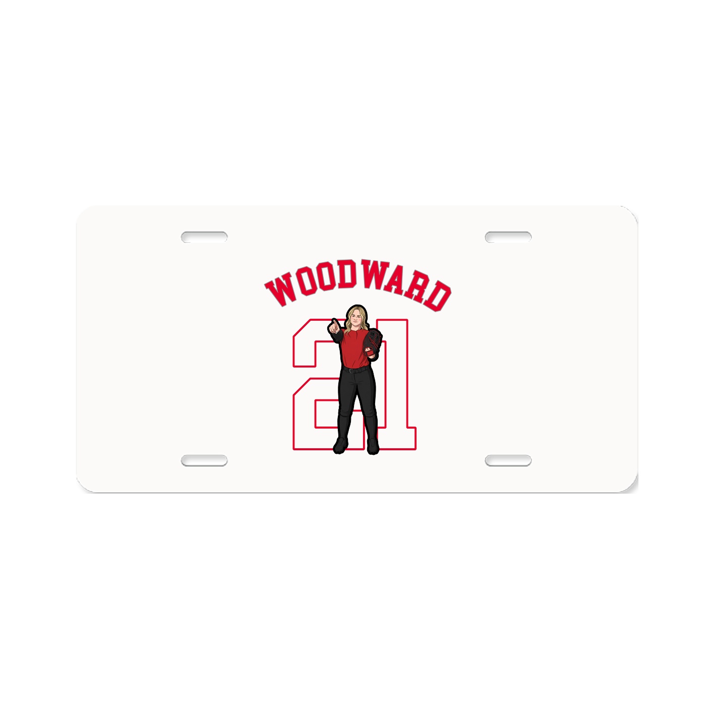 License Plate — Shirsey Arch in Classic