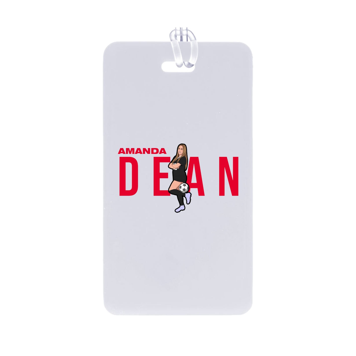 Bag Tag — Player Name in Classic