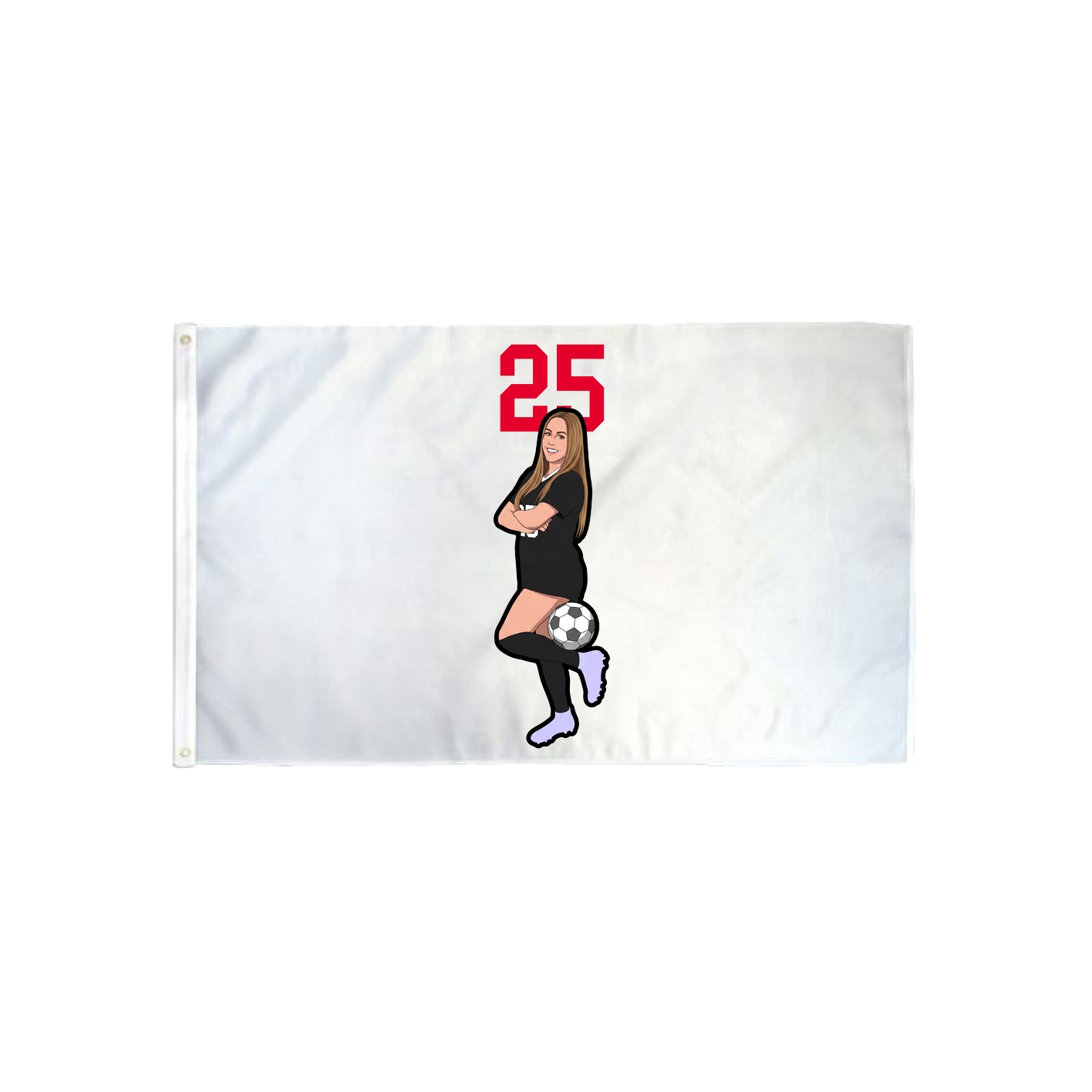 3x5 Flag — Number Top in Classic