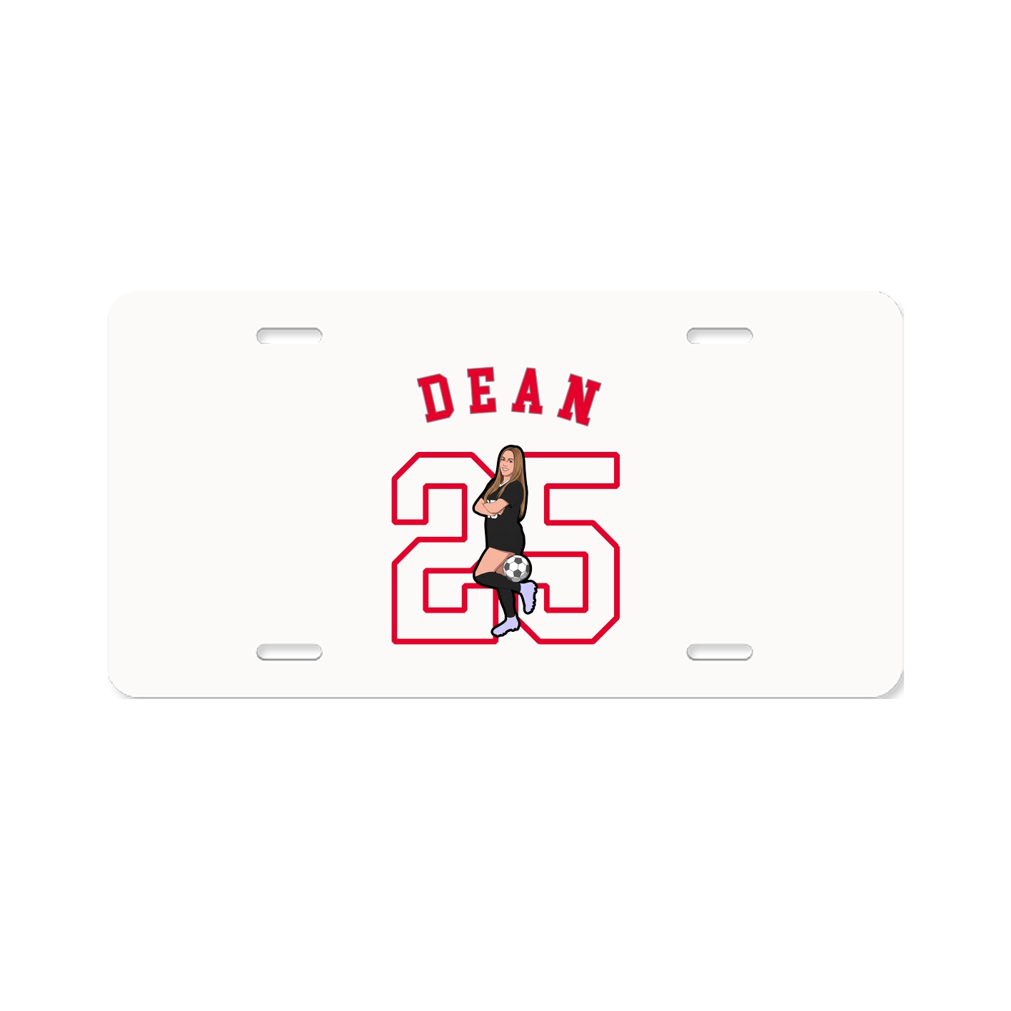 License Plate — Shirsey Arch in Classic