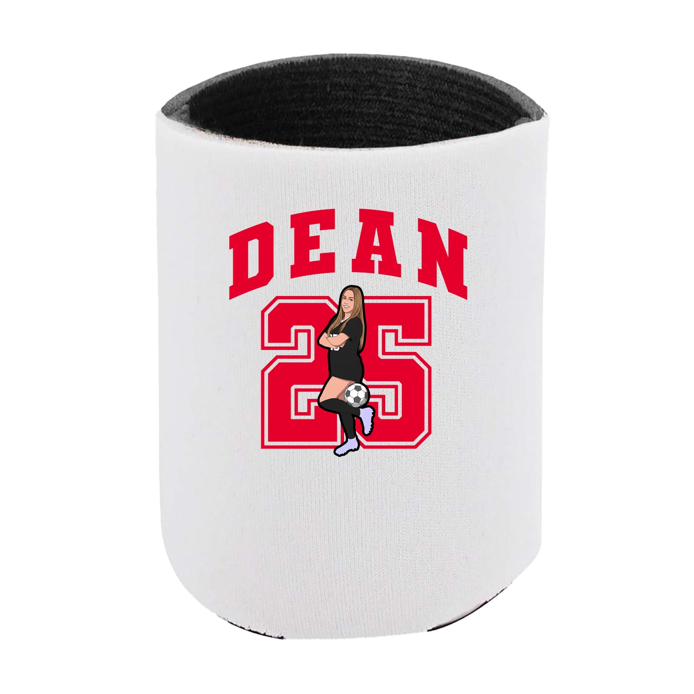 Can Holder — Number in White