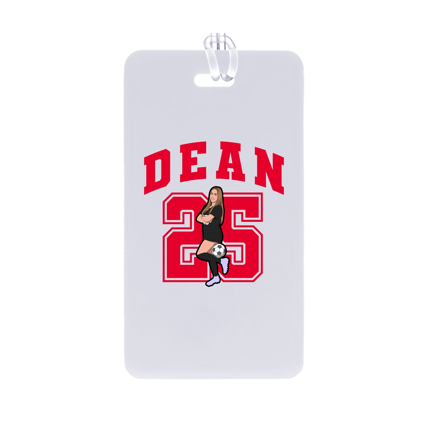 Bag Tag — Number in Classic