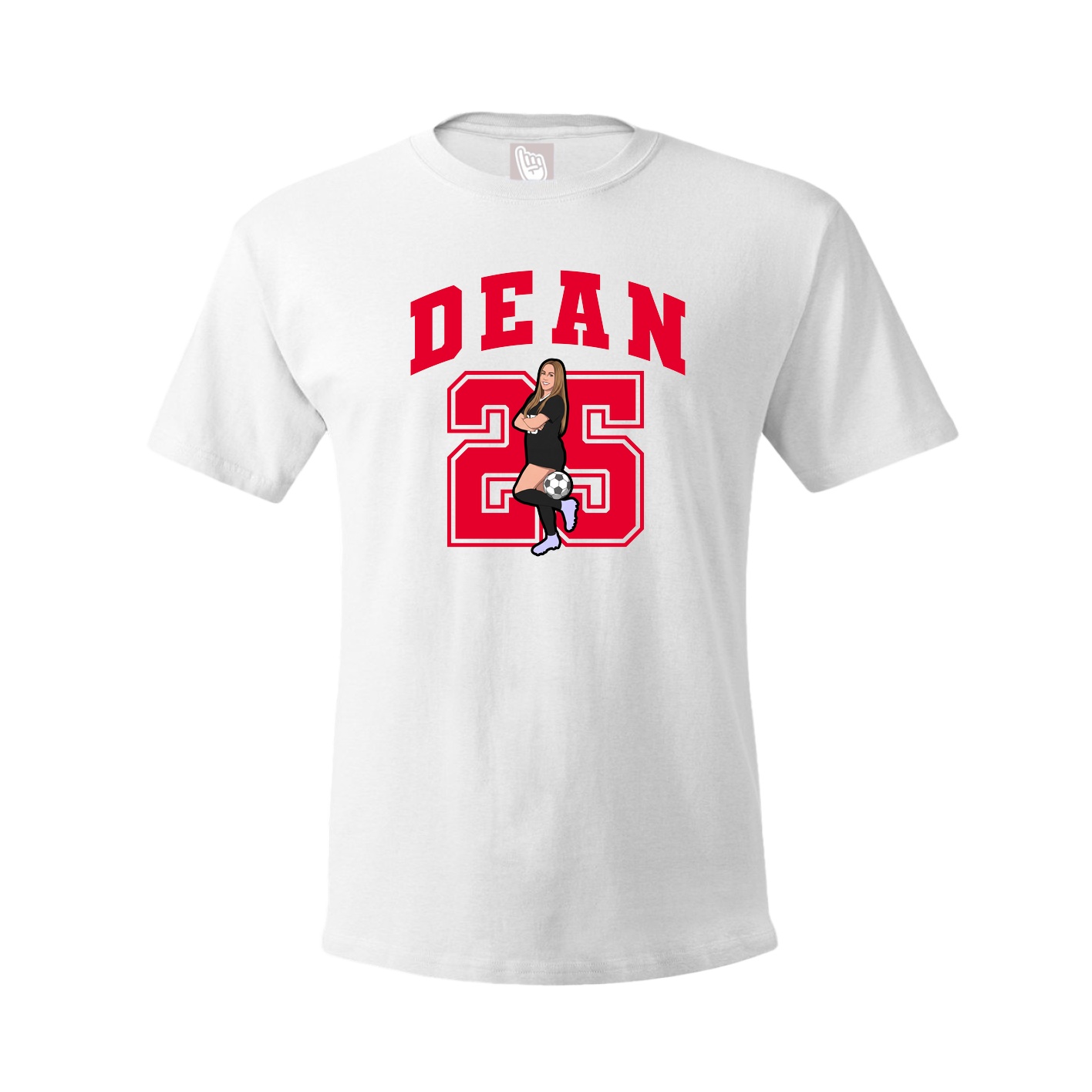 Tee — Number in White