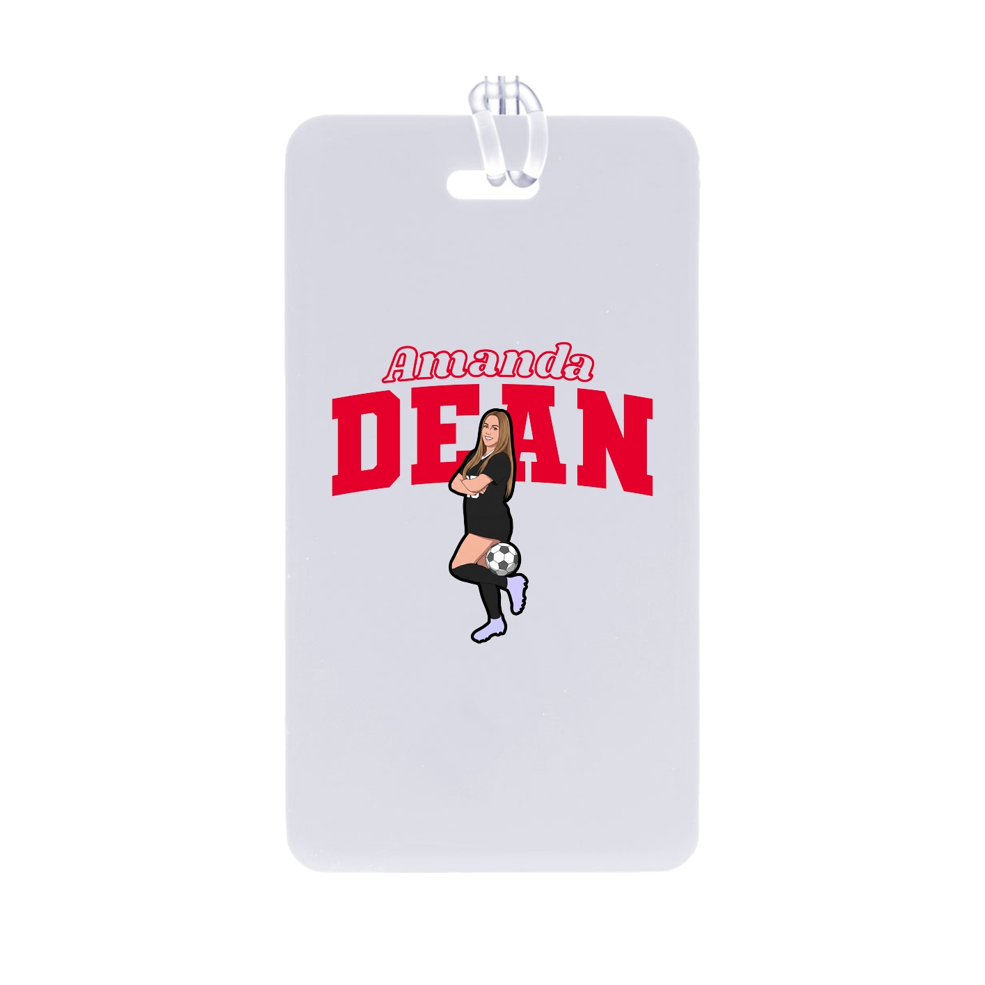 Bag Tag — Name Arch in Classic