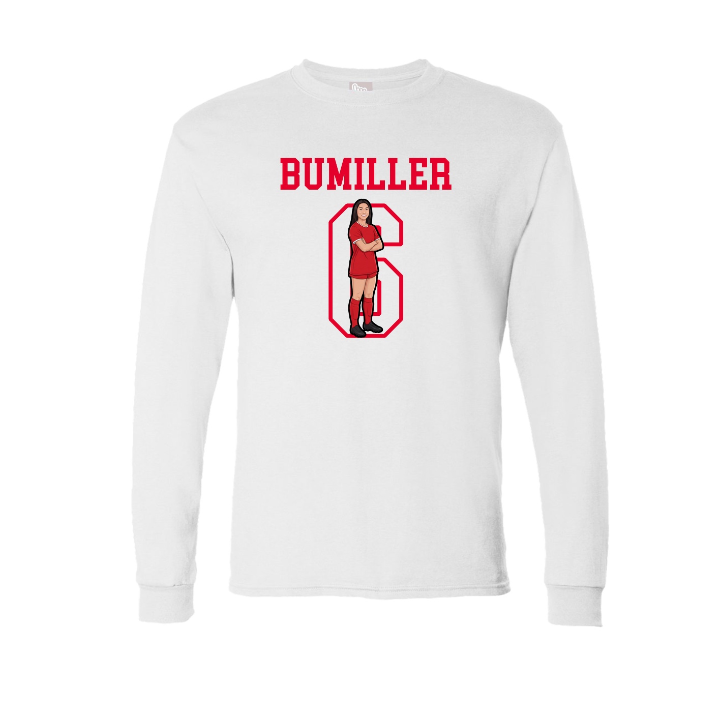 Long Sleeve Tee — Shirsey in White