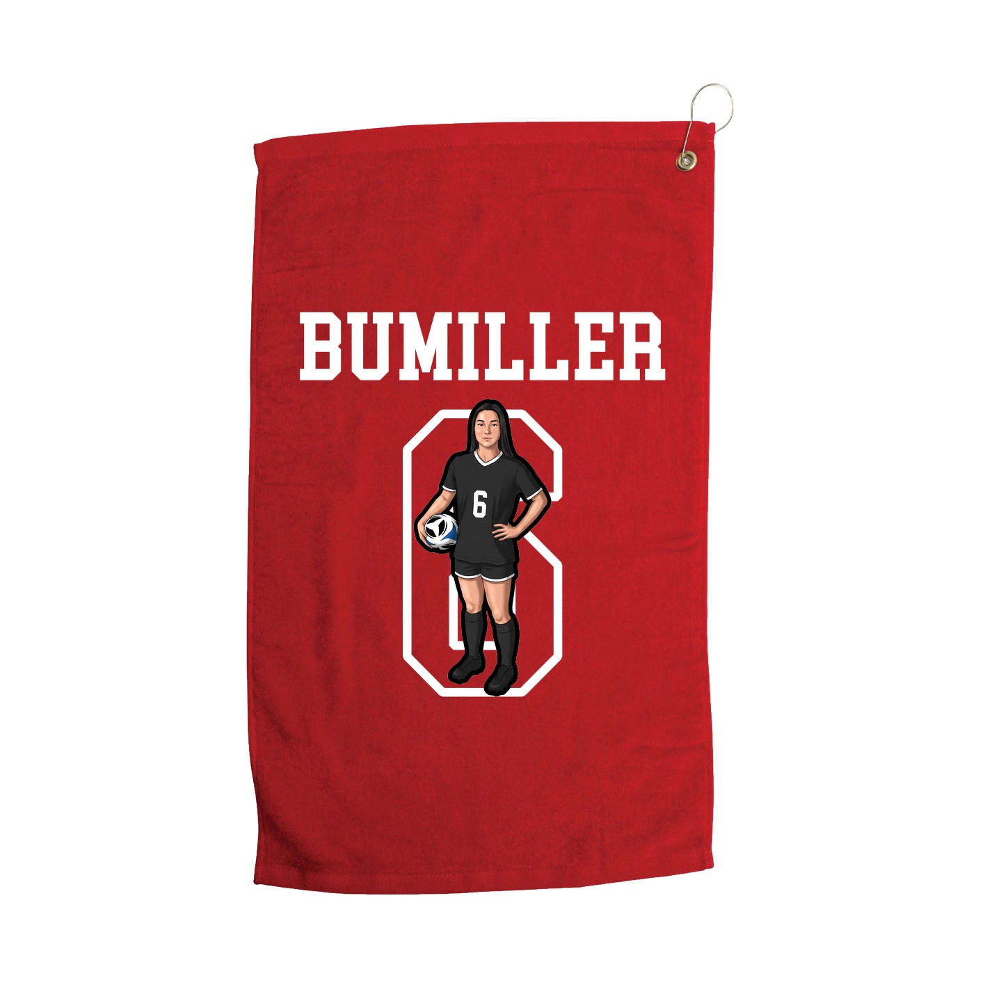Golf Towel — Shirsey in Red