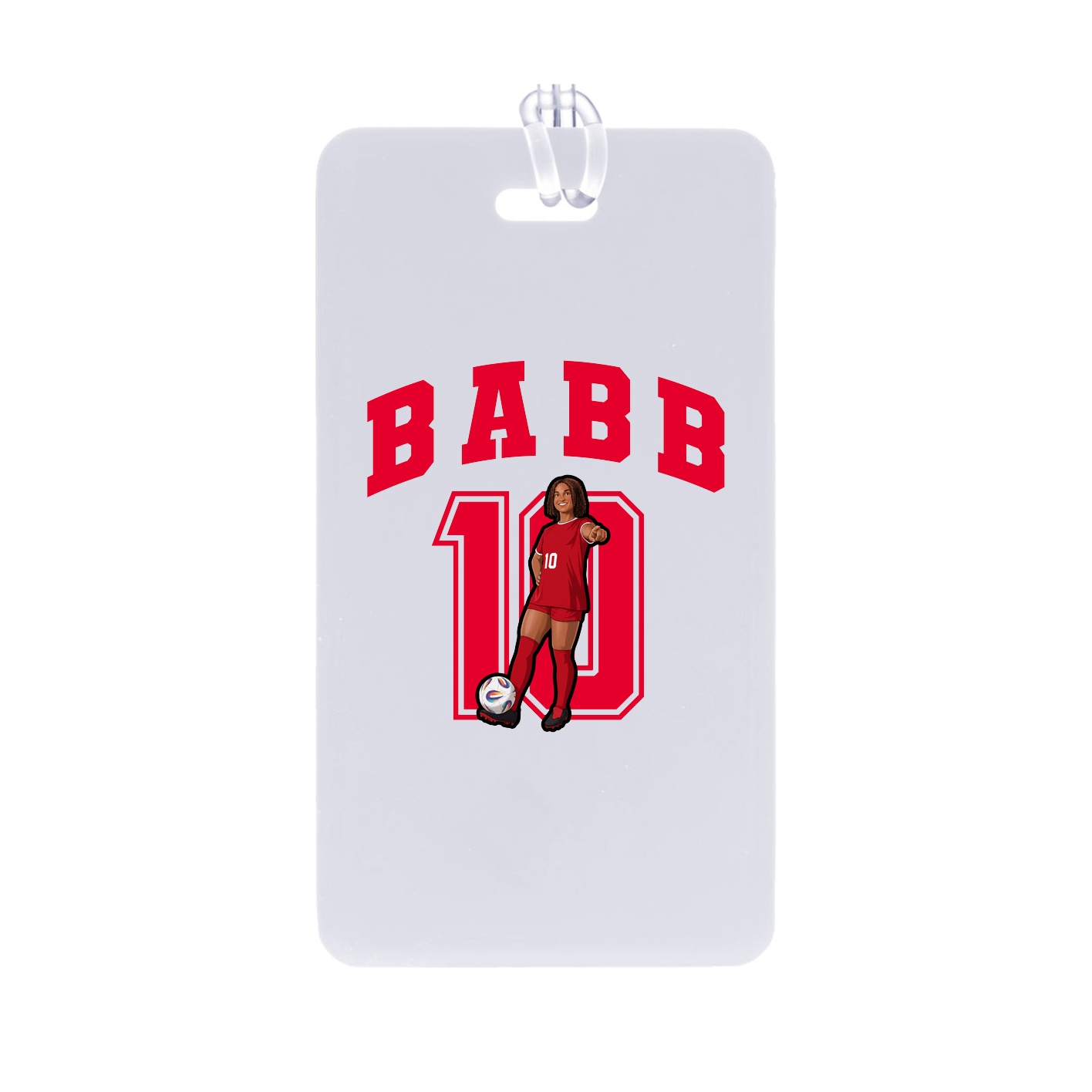 Bag Tag — Number in Classic