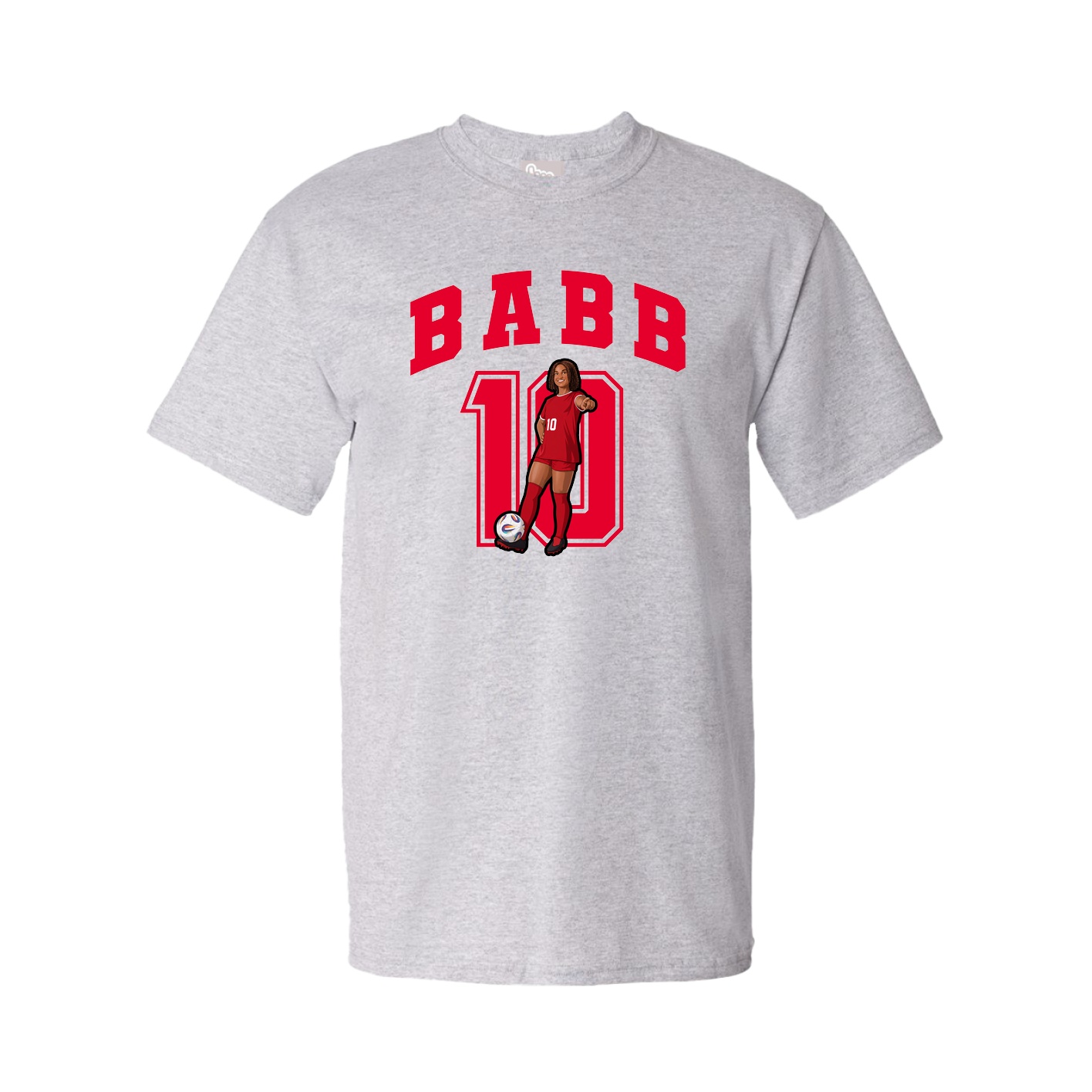 Tee — Number in Grey