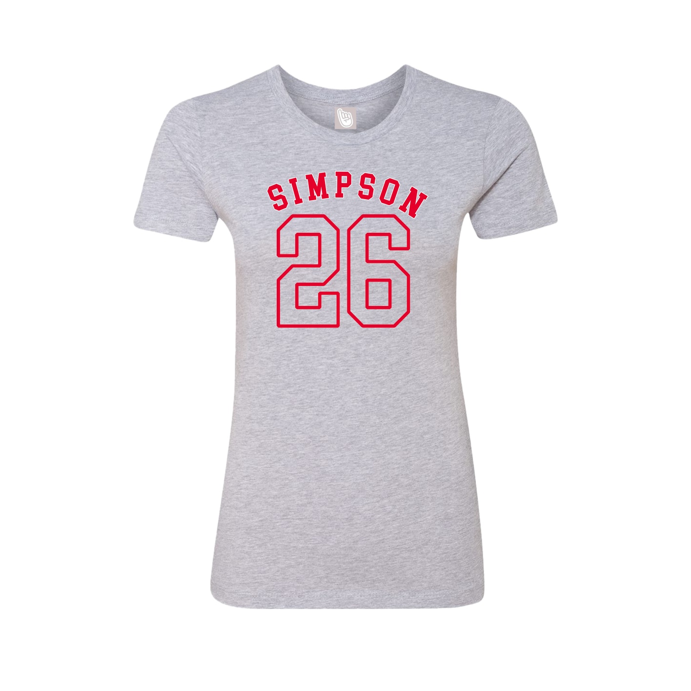Womens Tee — Shirsey Arch in Grey