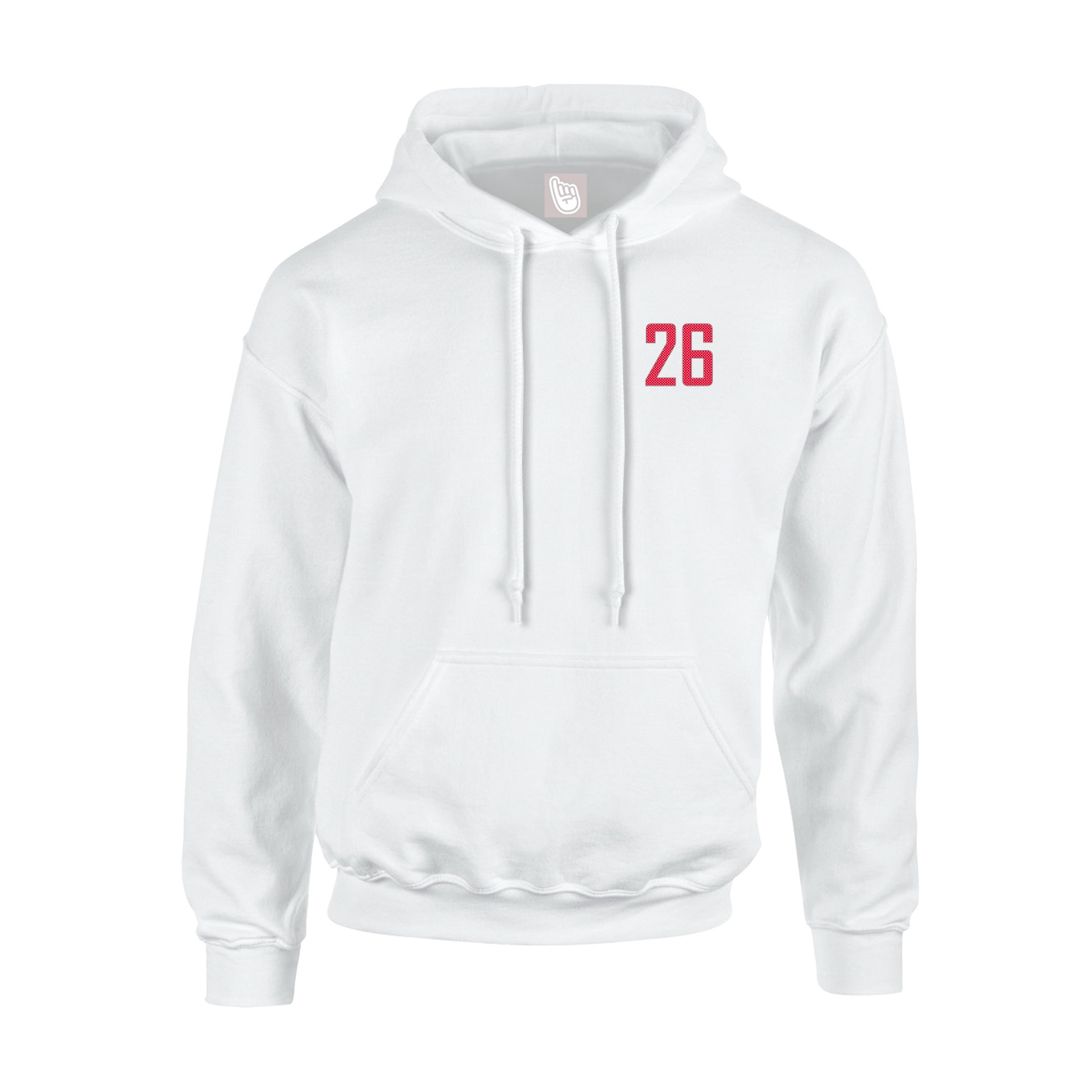 Hoodie — Front Shirsy in White
