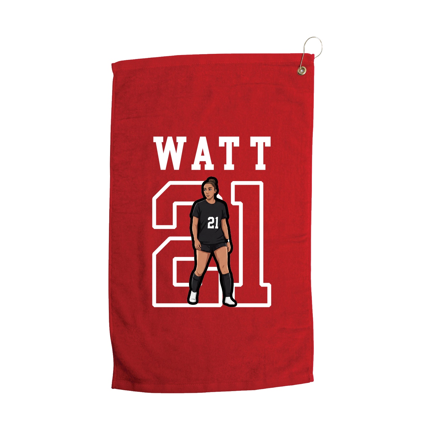 Golf Towel — Shirsey in Red