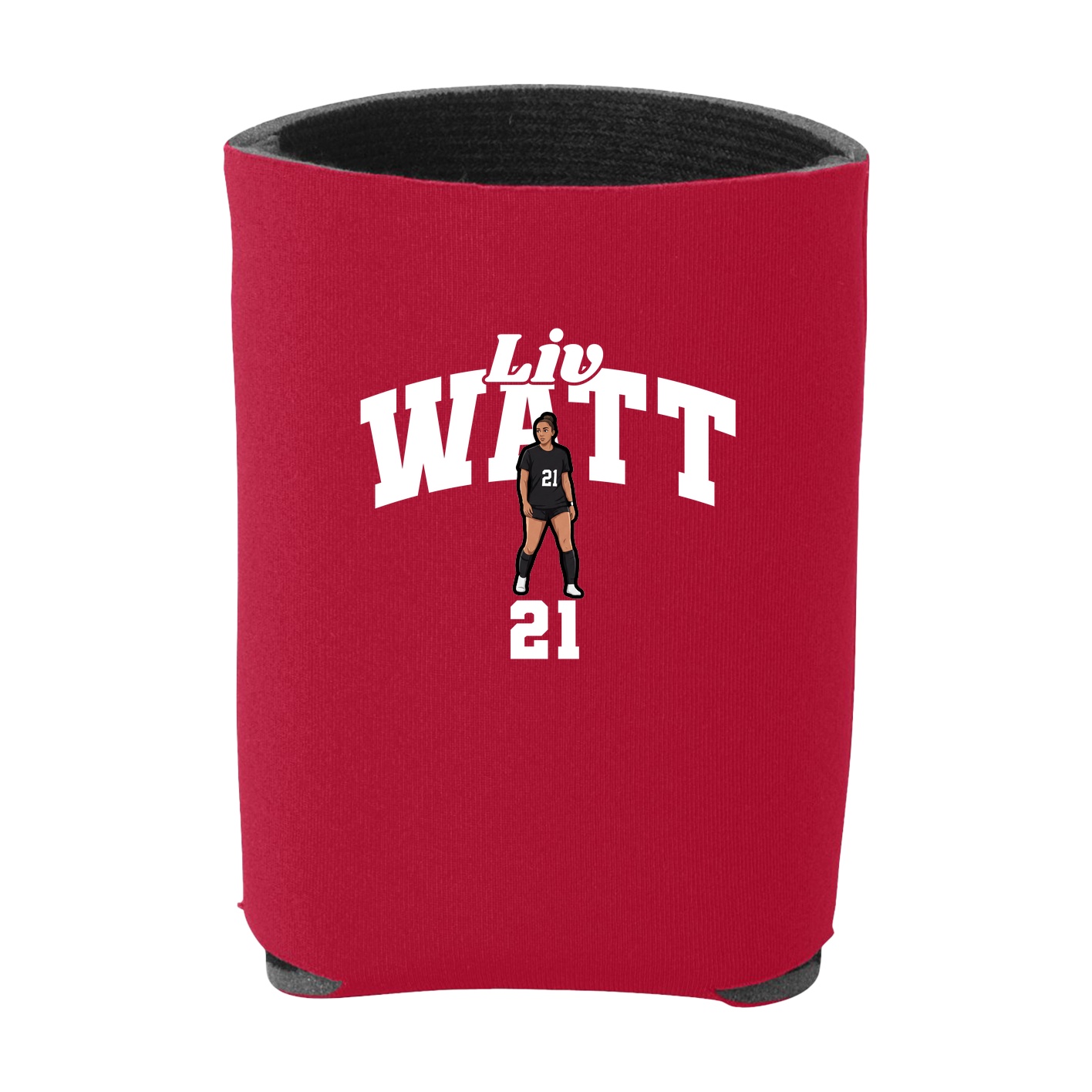 Can Holder — Signature Arch in Red