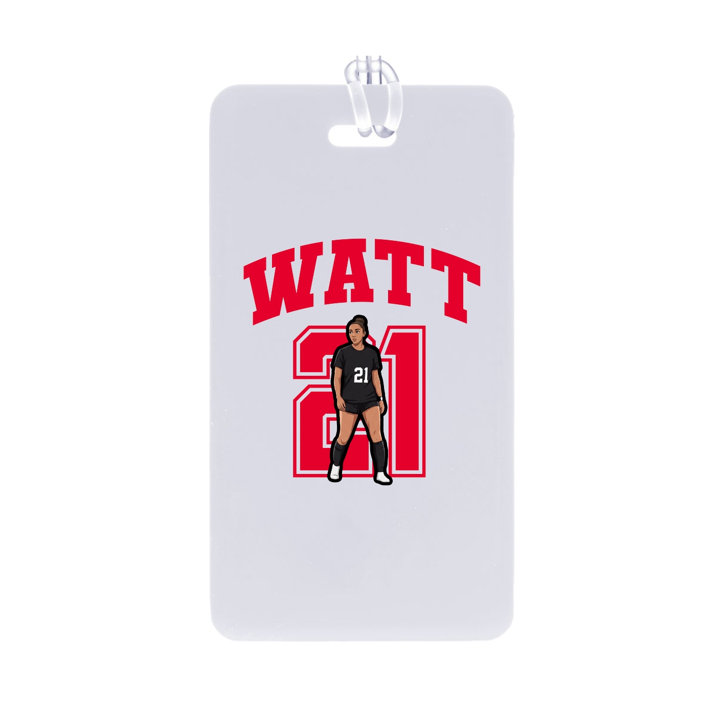 Bag Tag — Number in Classic
