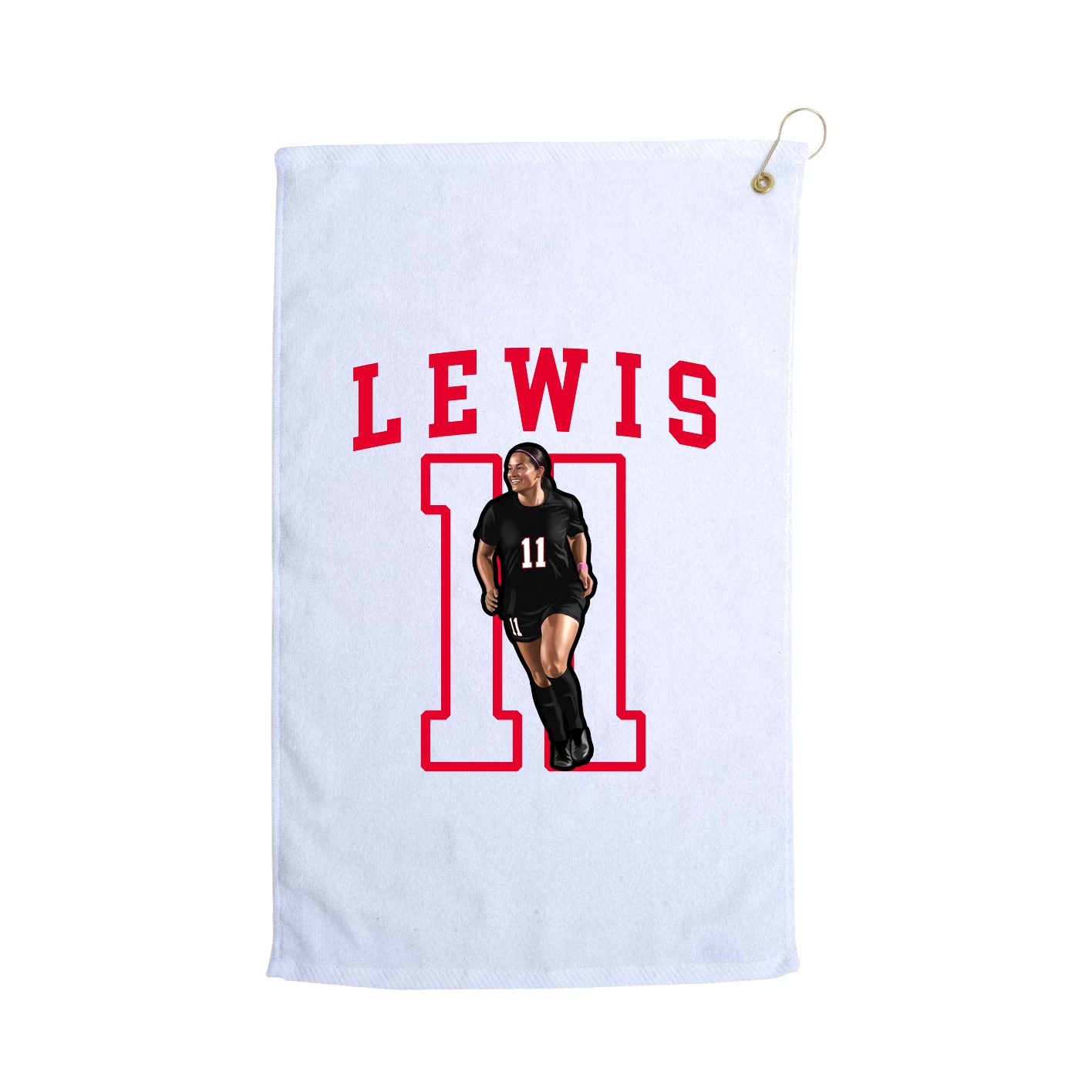 Golf Towel — Shirsey in White