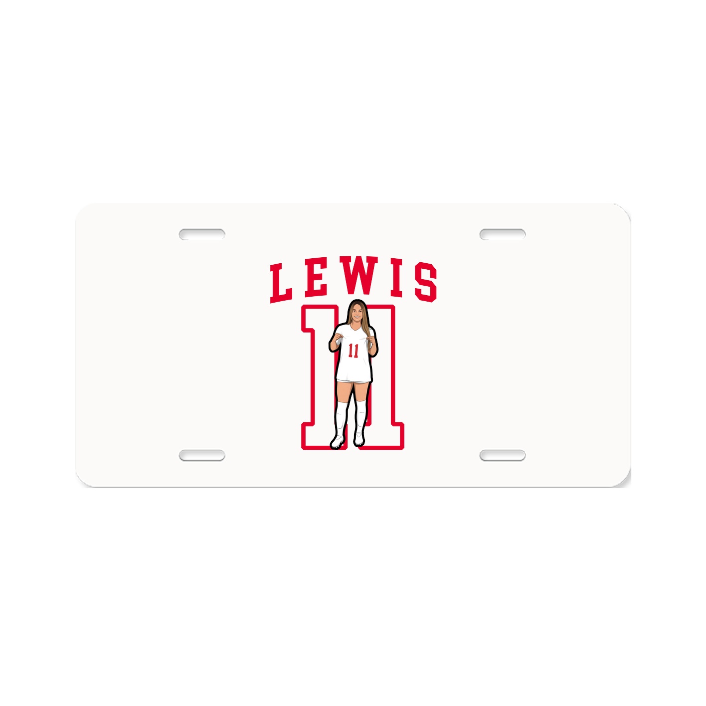 License Plate — Shirsey in Classic