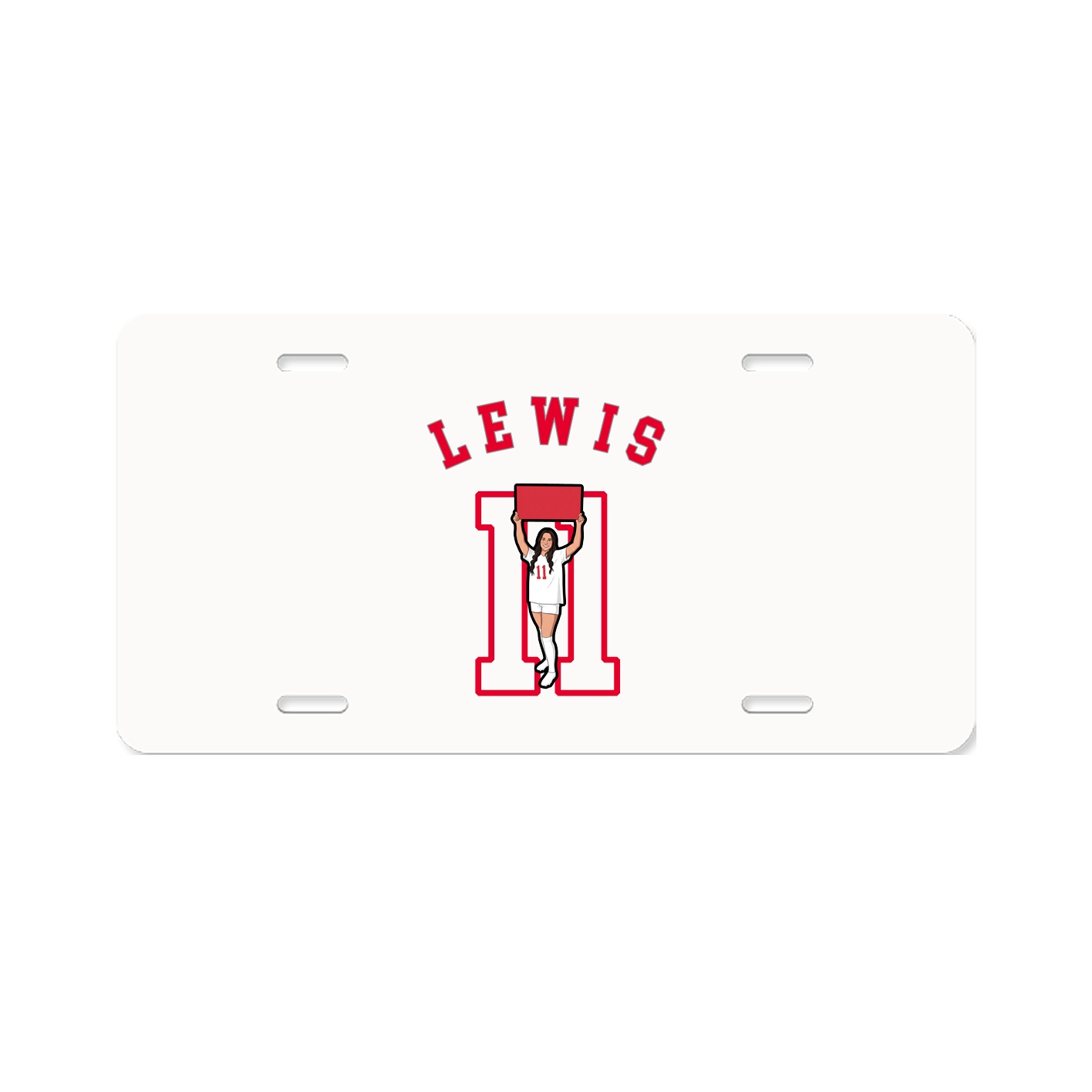 License Plate — Shirsey Arch in Classic