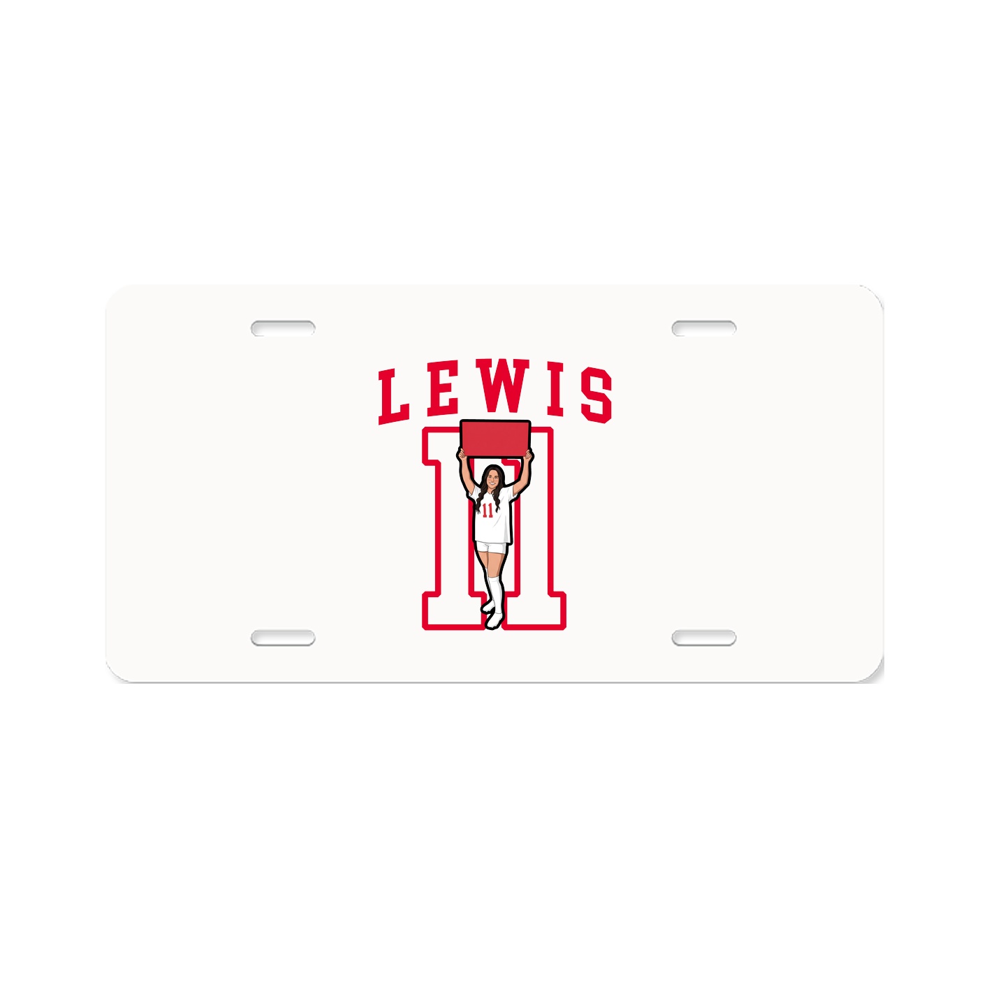 License Plate — Shirsey in Classic