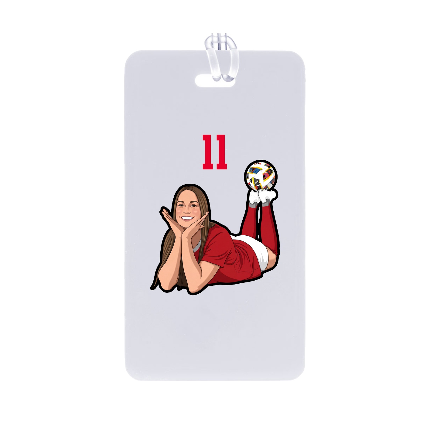 Bag Tag — Number Top in Classic