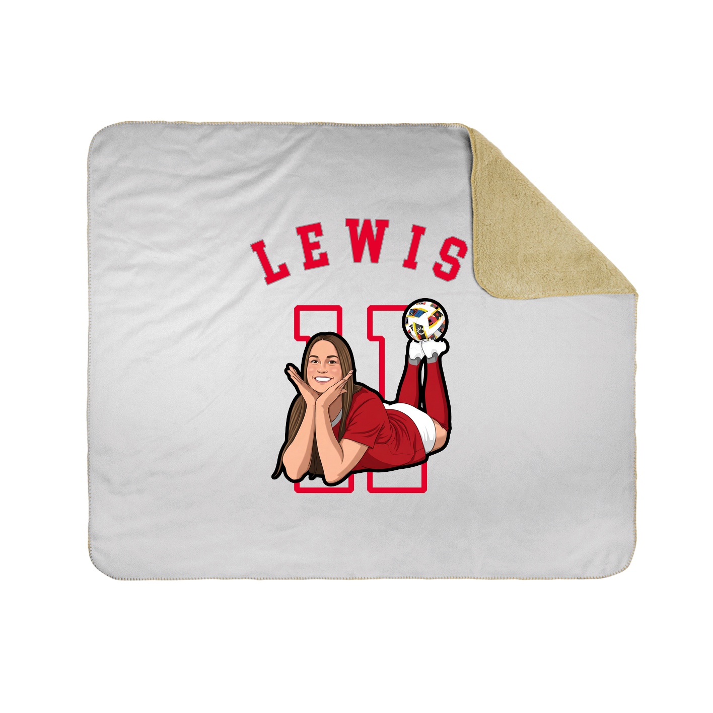 Throw Blanket — Shirsey Arch in White
